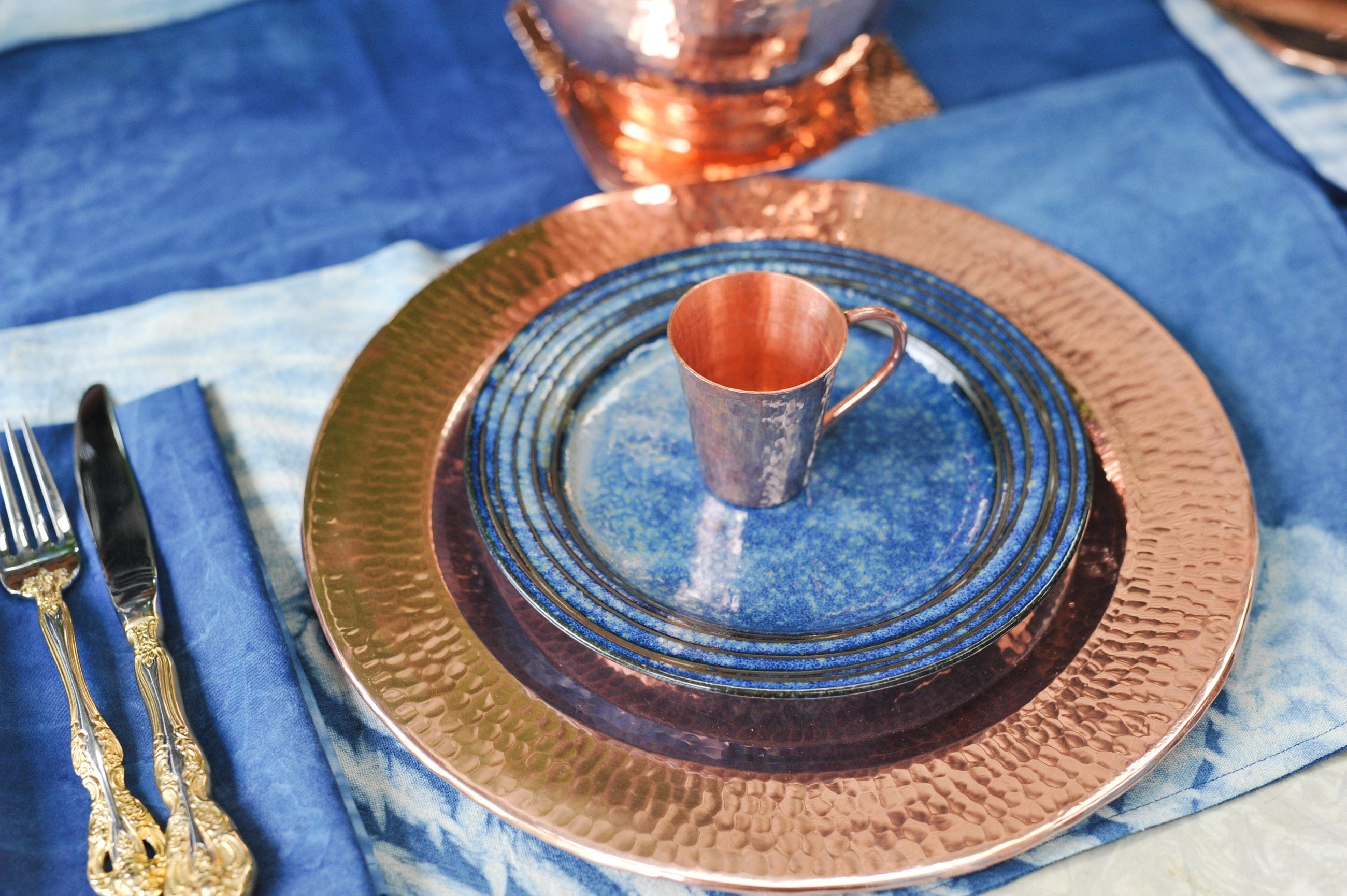 Sertodo Plates & Platters Thessaly 13 Copper Charger Plates