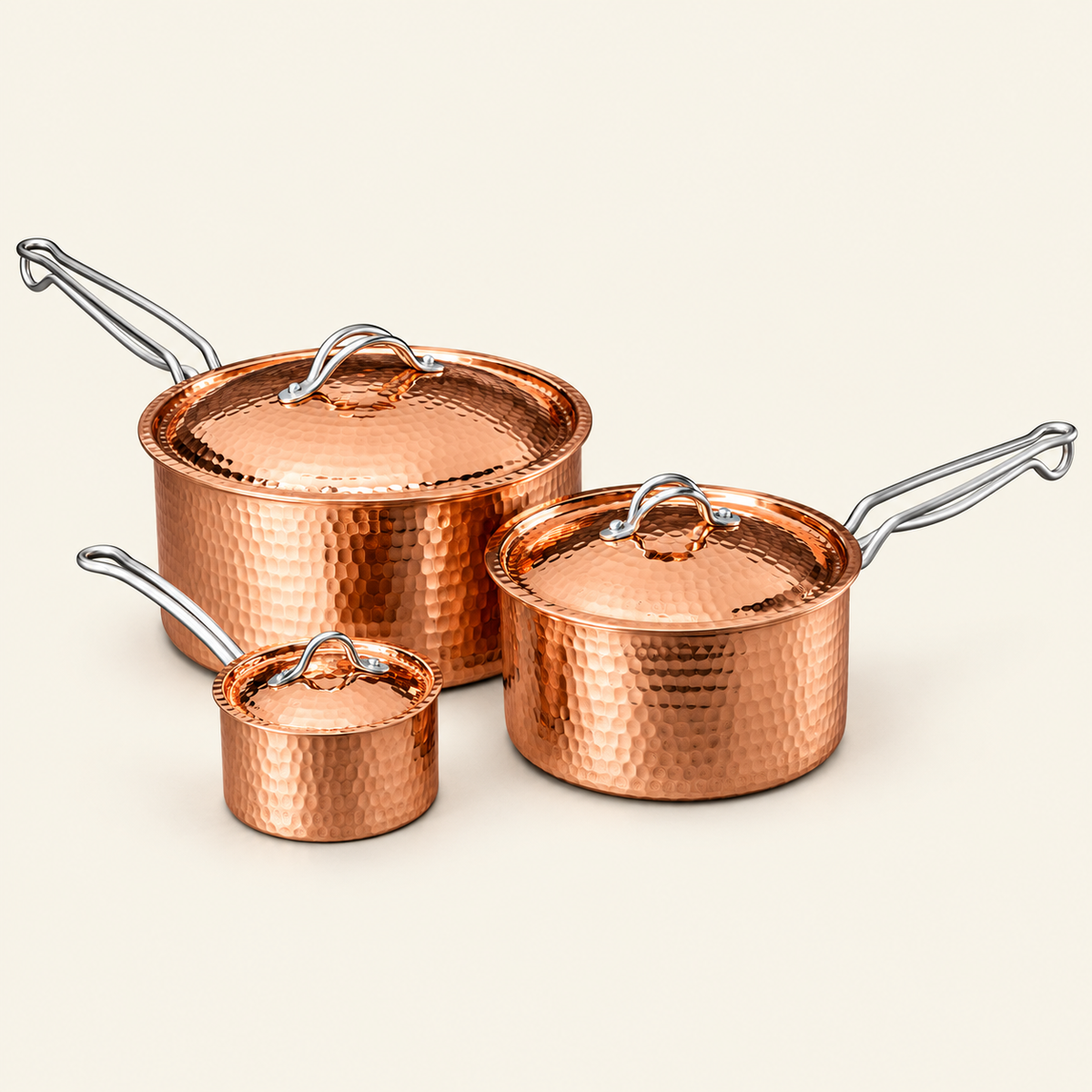 The Copper Saucepan Trio