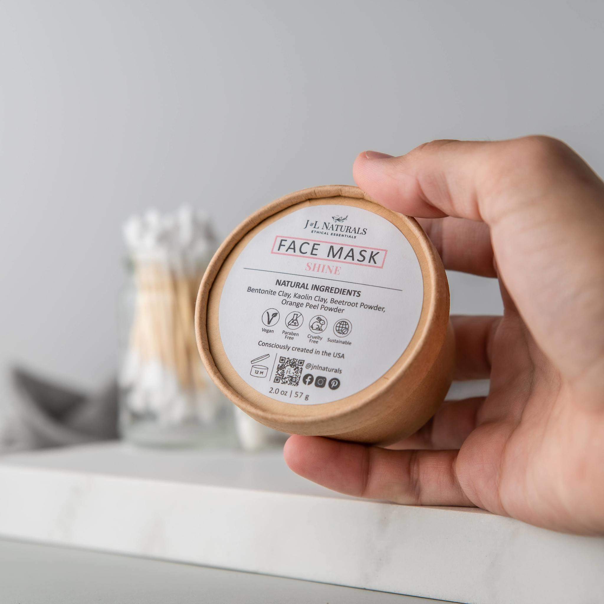 J&L Naturals Face Mask Face Mask