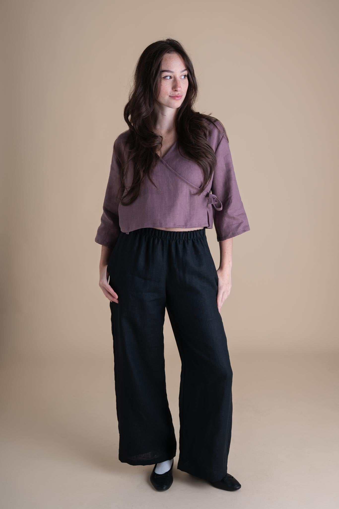 Elaina Pants in Black