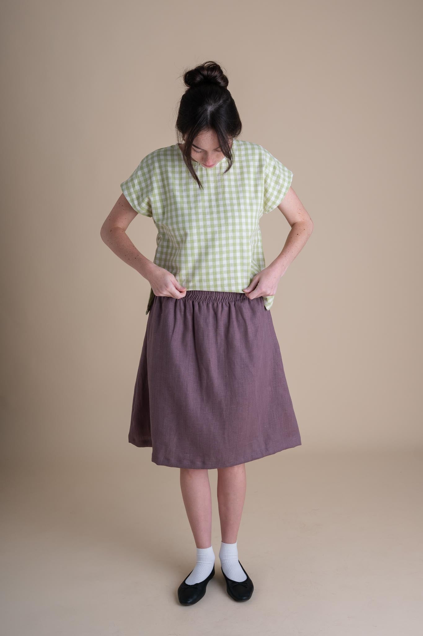 Painter Top in Honeydew