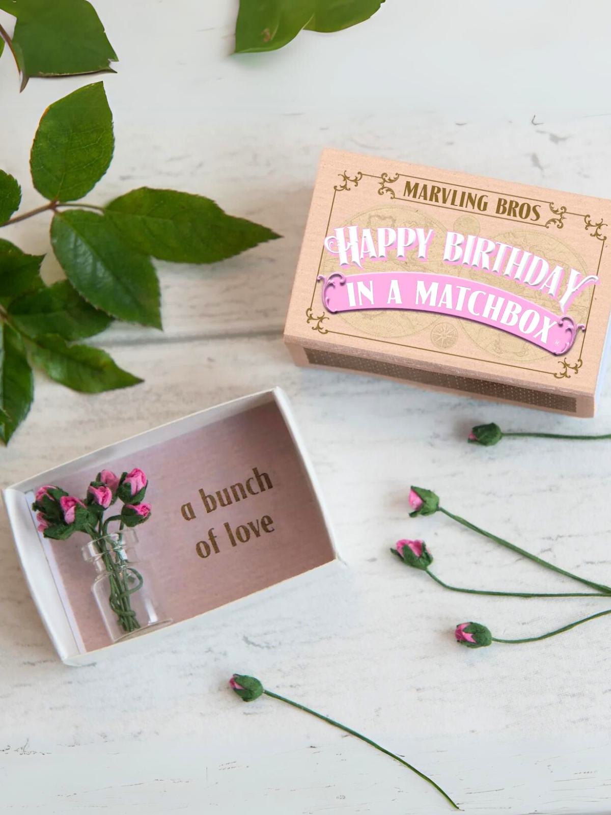 Matchbox Tiny Rose Bouquet - My American Goods