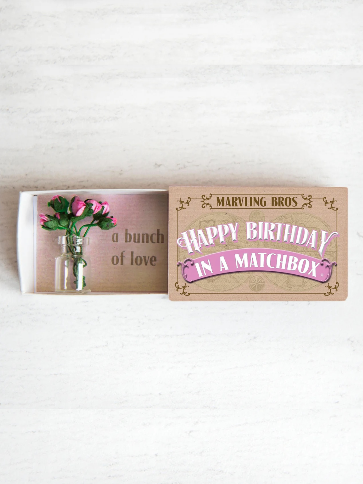 Matchbox Tiny Rose Bouquet - My American Goods