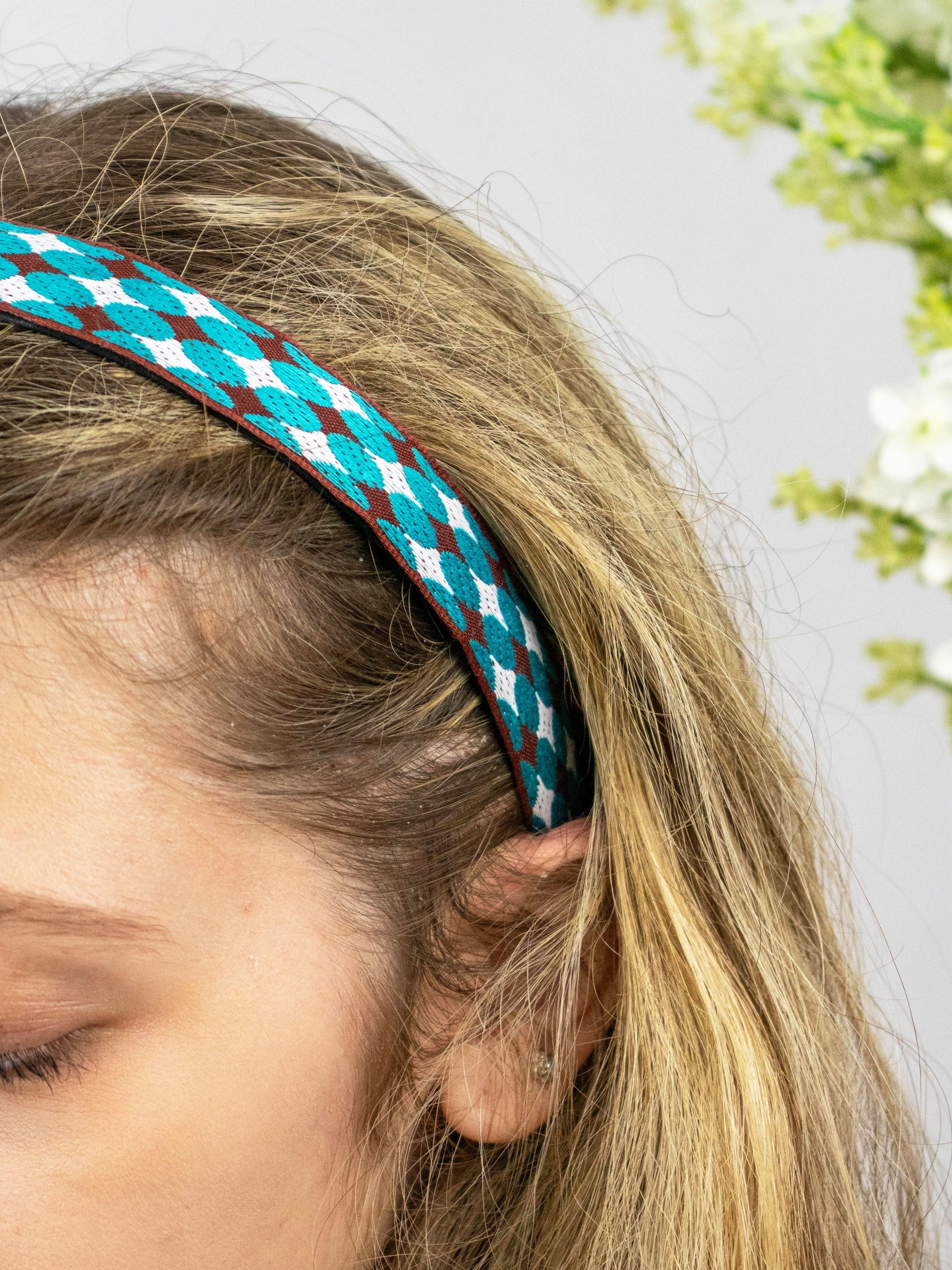 Ash & Rose Headbands Harley Quinn Woven Headband