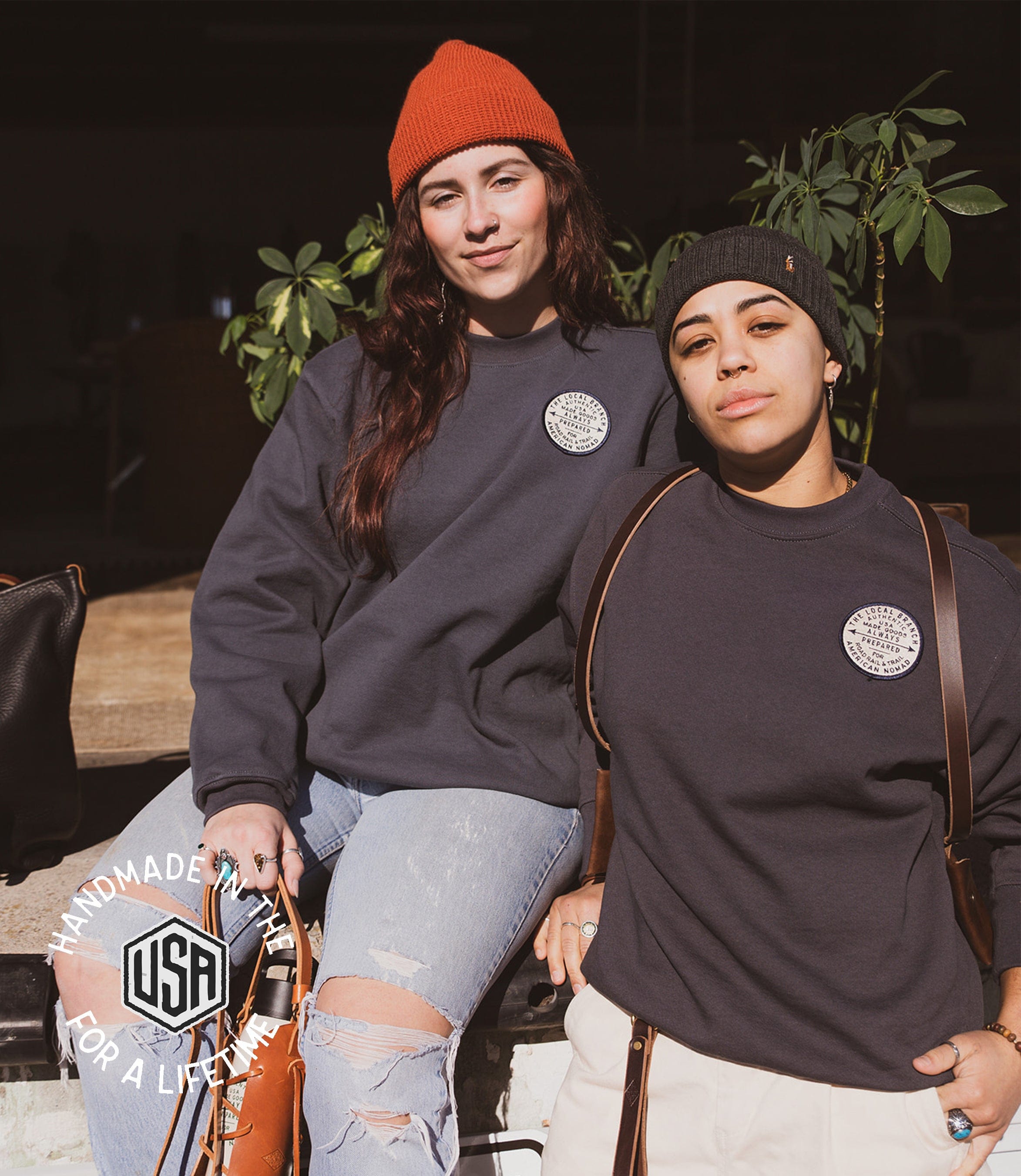 The Local Branch Sweatshirt Nomad Heavyweight Sweatshirt - USA Made