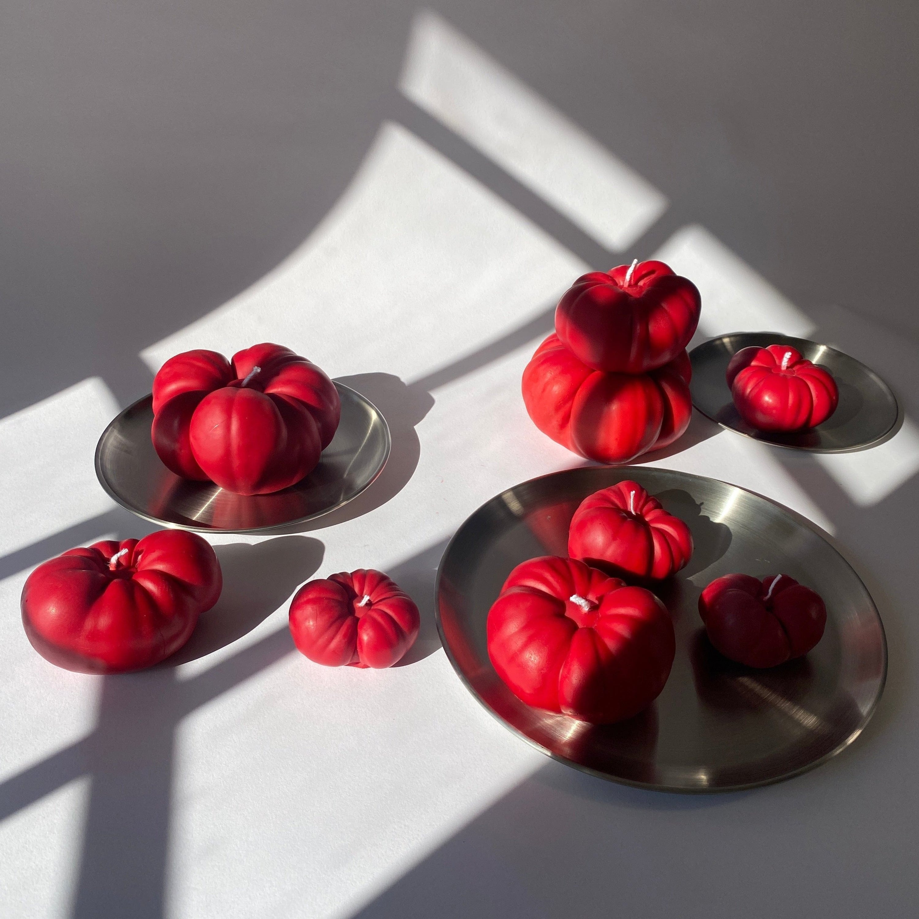 Scandles Farmers Markets Red / Tomato Leaf / 3 Pack Heirloom Tomato Candles - 3 Pack