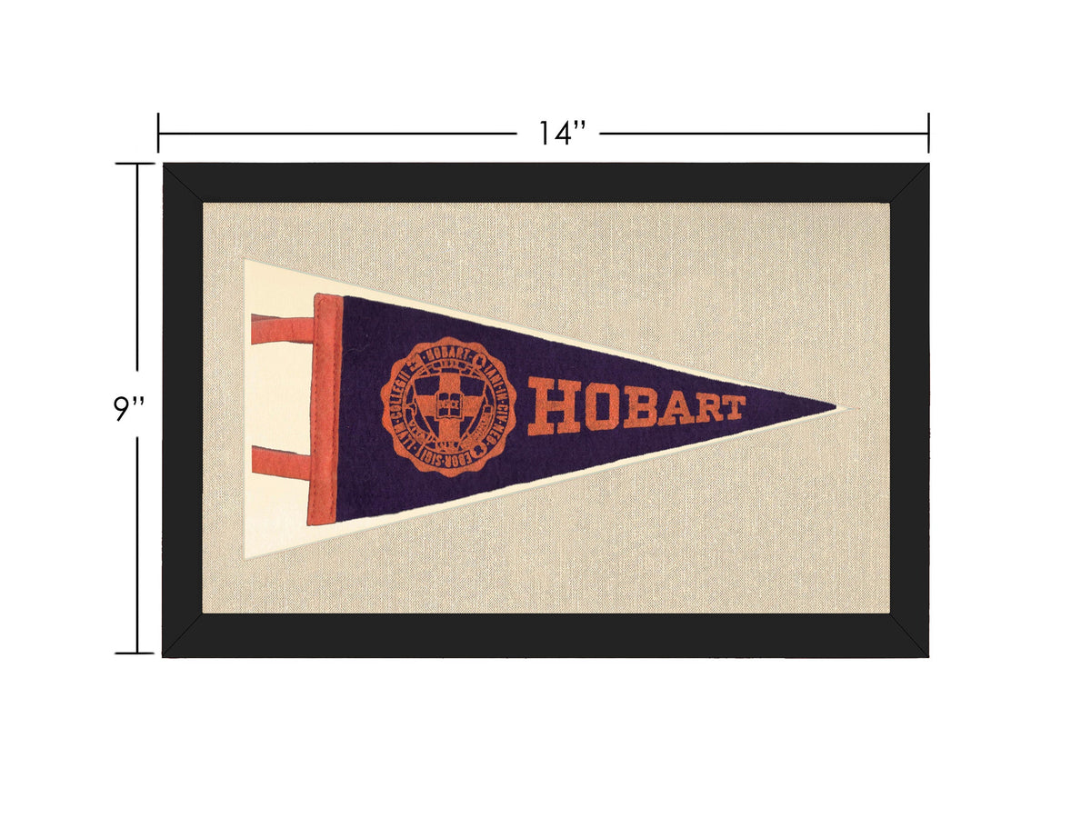 Vintage Hobart College Pennant