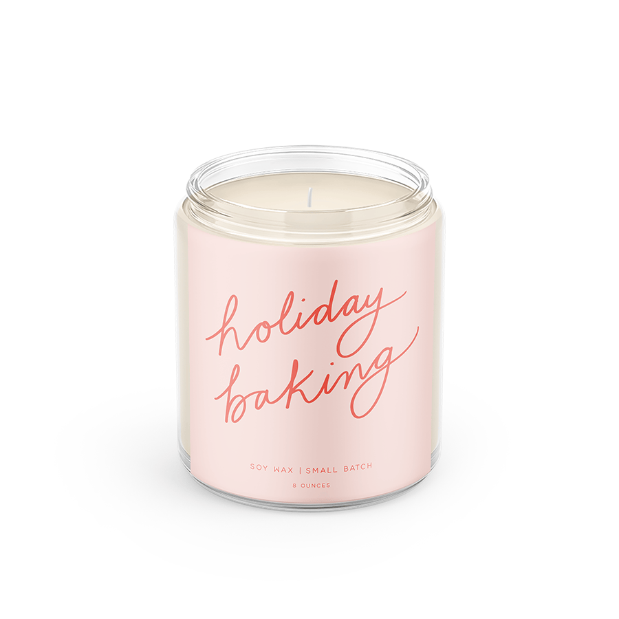 Holiday Baking - 8oz Soy Candle - My American Goods