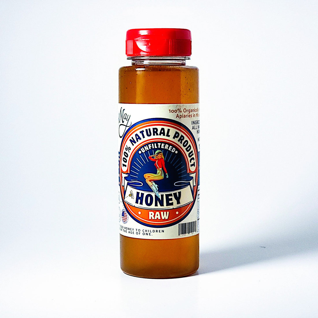 All Natural Raw Unfiltered Honey - 12oz - My American Goods
