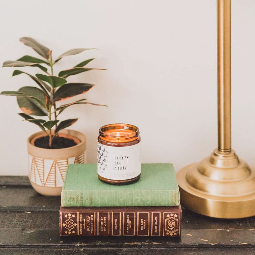 Honey Horchata Soy Candle - My American Goods