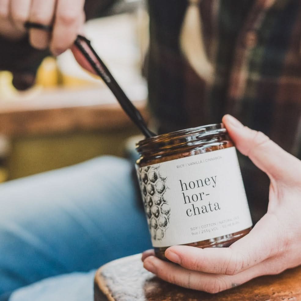Honey Horchata Soy Candle - My American Goods