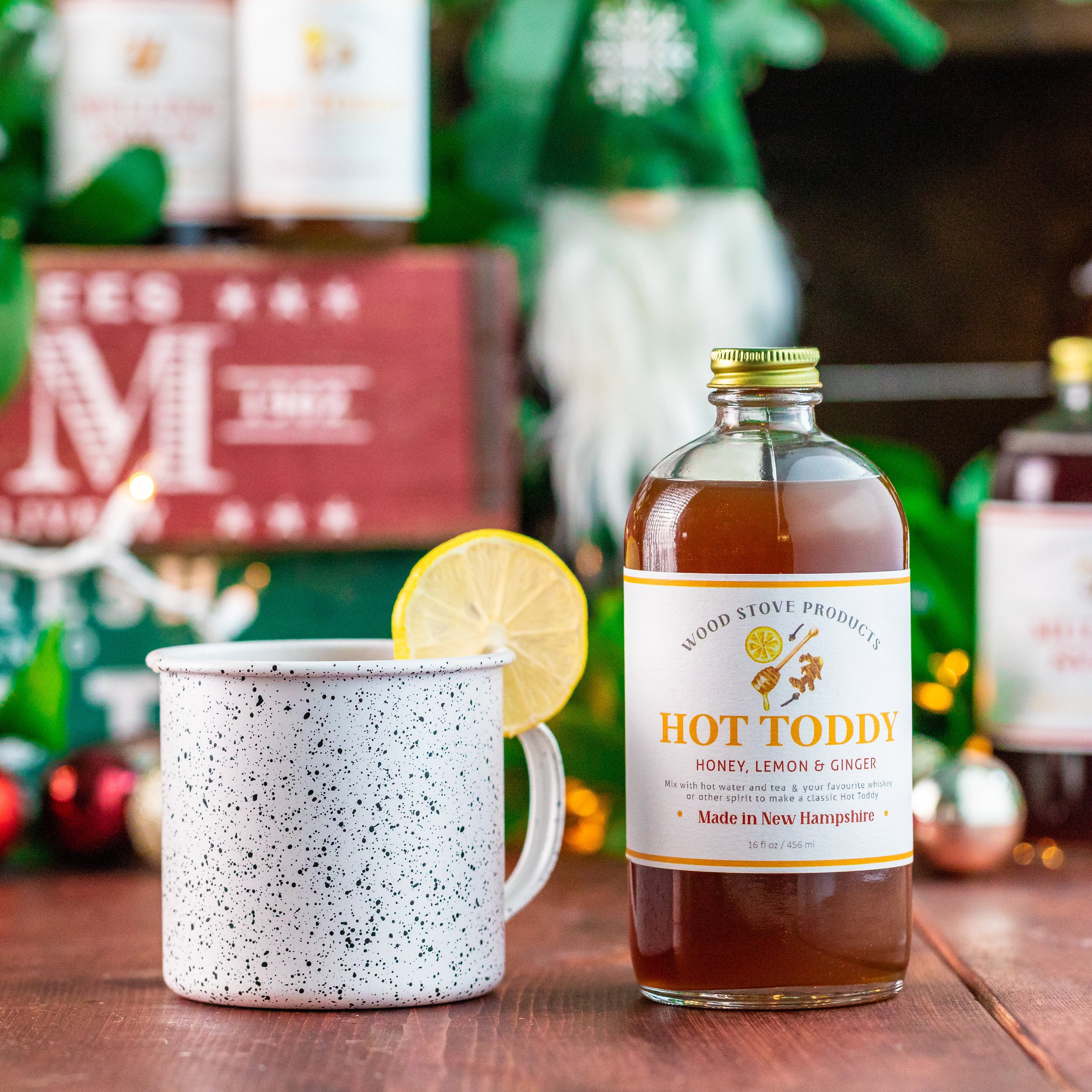 Hot Toddy Mix (Honey, Lemon & Ginger) | 16 Oz - My American Goods
