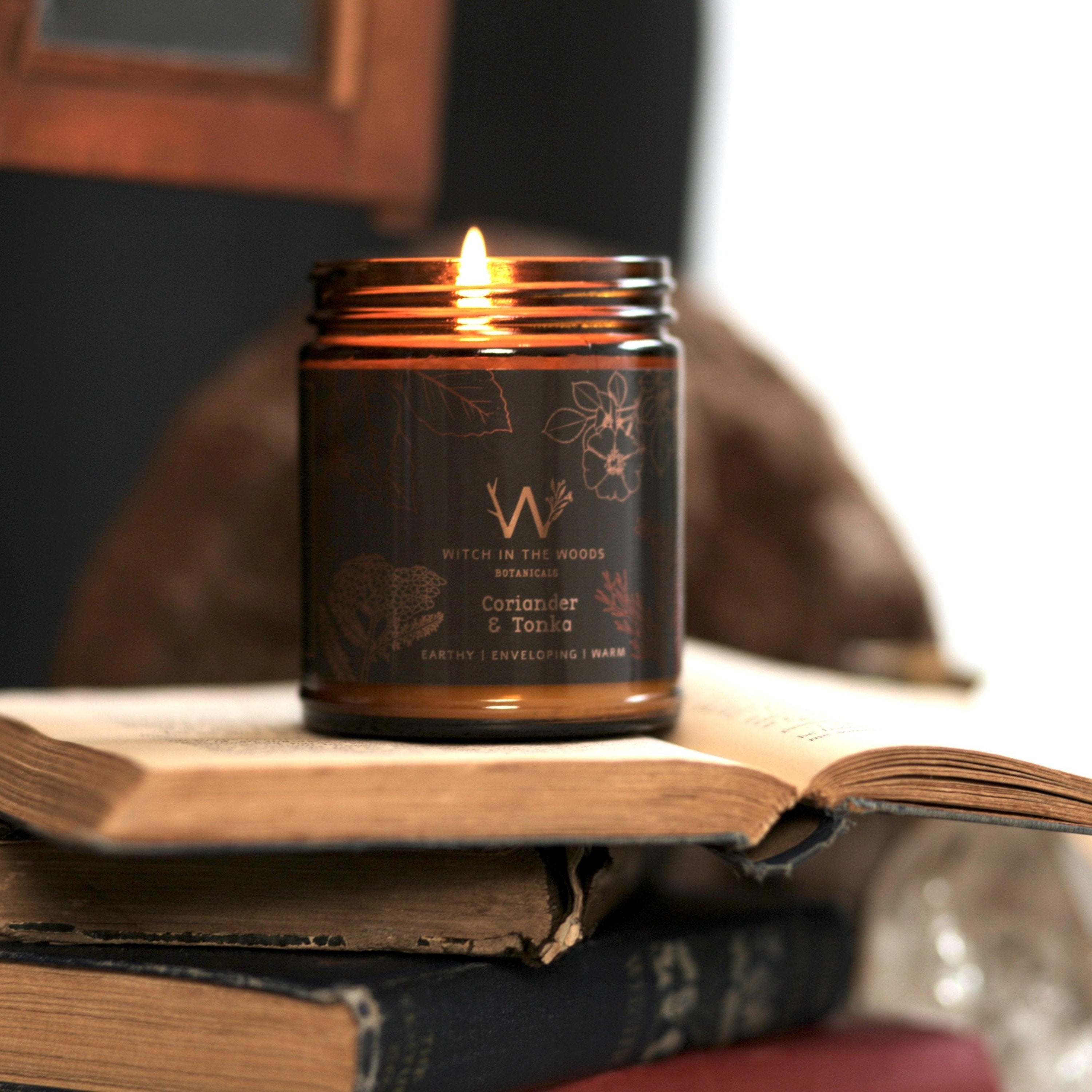 Witch in the Woods Botanicals Candle Coriander & Tonka Soy Candle Coriander + Tonka Candle