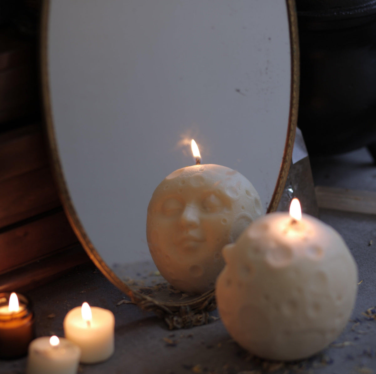 Witch in the Woods Botanicals Candle Full Moon Candle