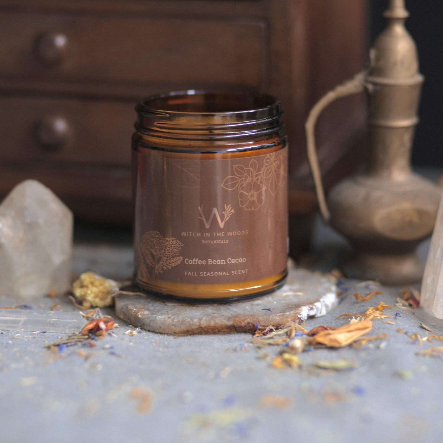 Coffee Bean + Cacao Candle - My American Goods