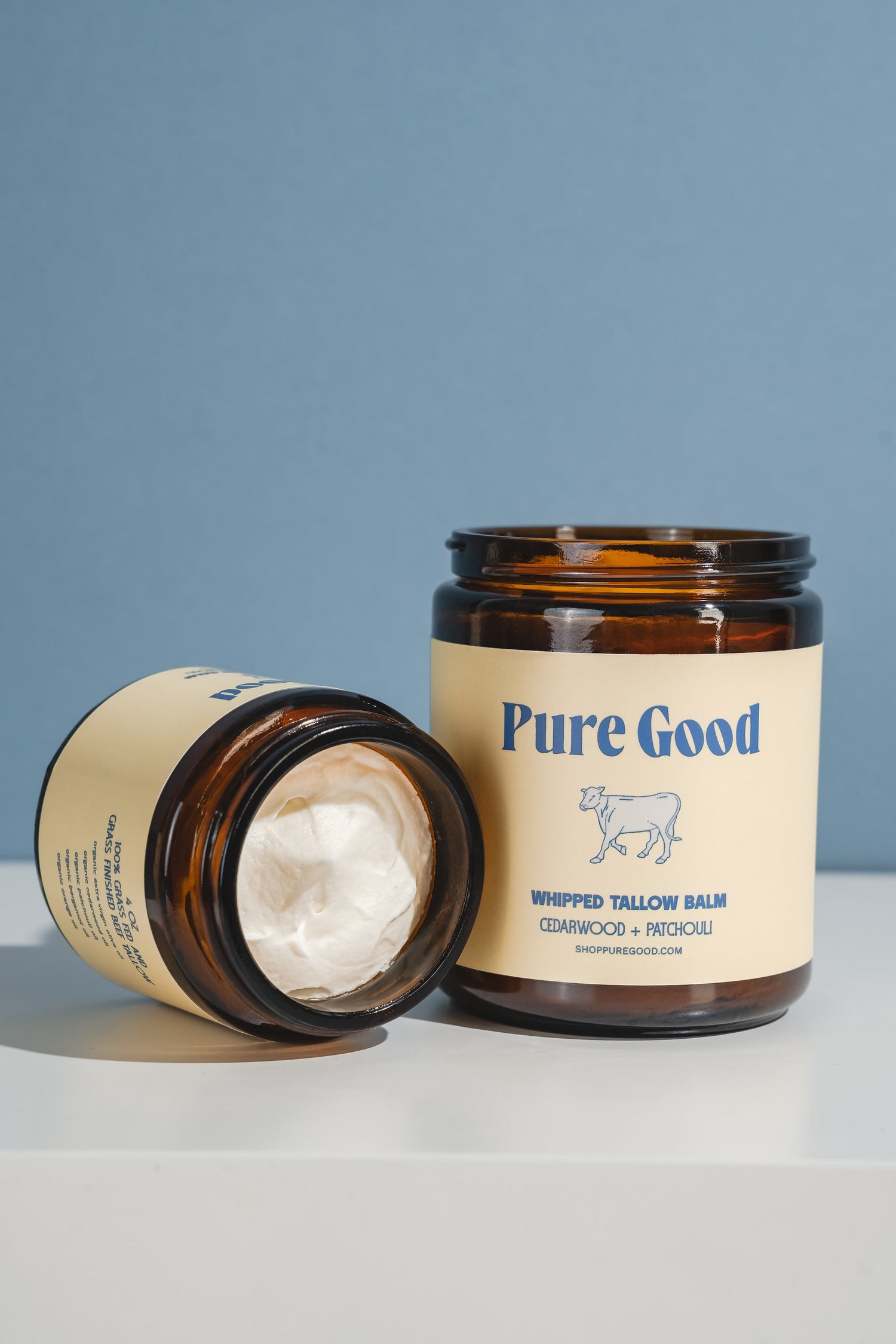 Cedarwood + Patchouli Tallow Balm - Firming & Balancing - My American Goods