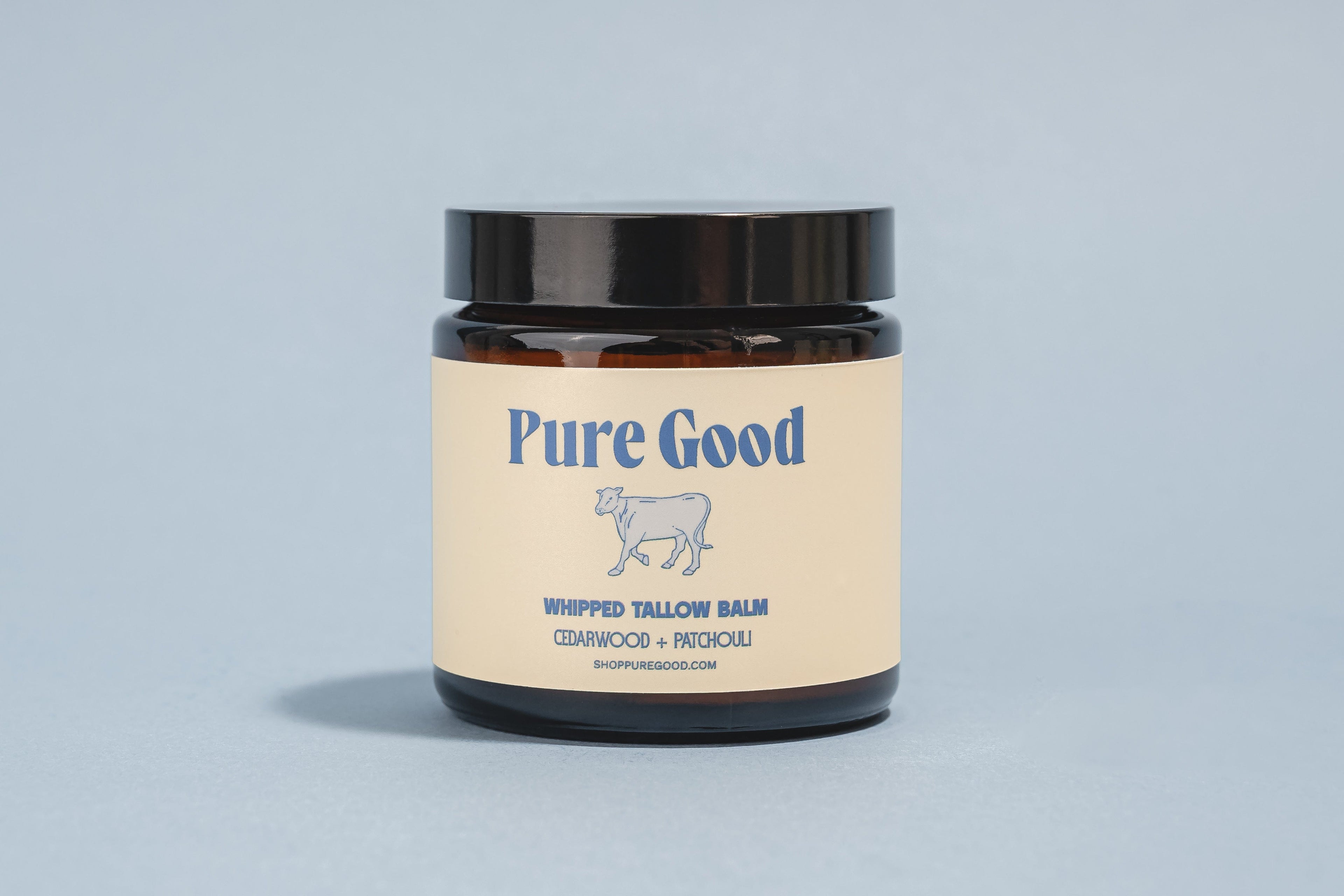 Cedarwood + Patchouli Tallow Balm - Firming & Balancing - My American Goods