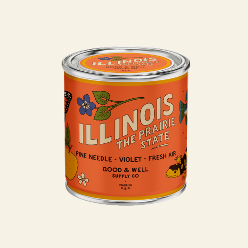 Illinois State Candle - My American Goods