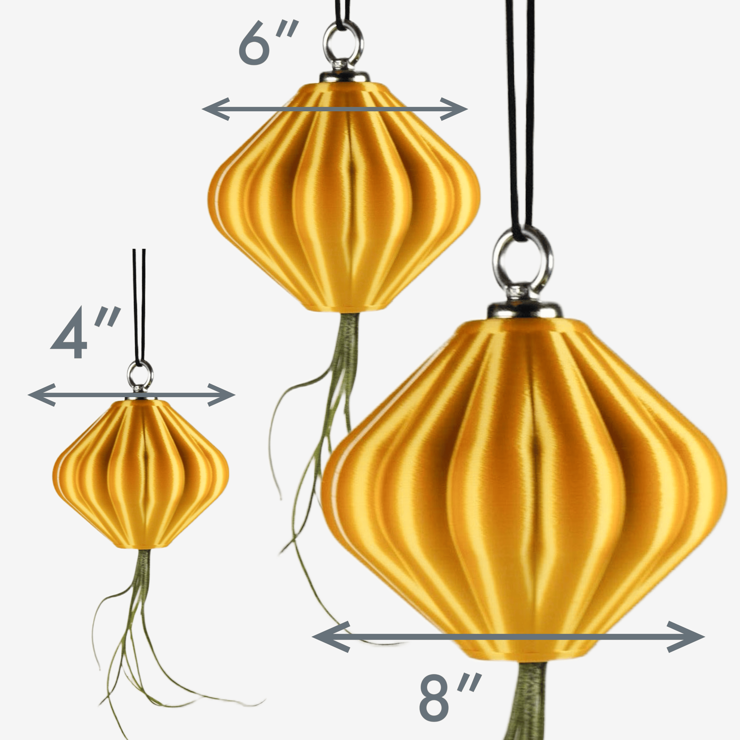 Rosebud HomeGoods Pots & Planters MAGNETIC Air Planter, JellyFish, Air Plant Included
