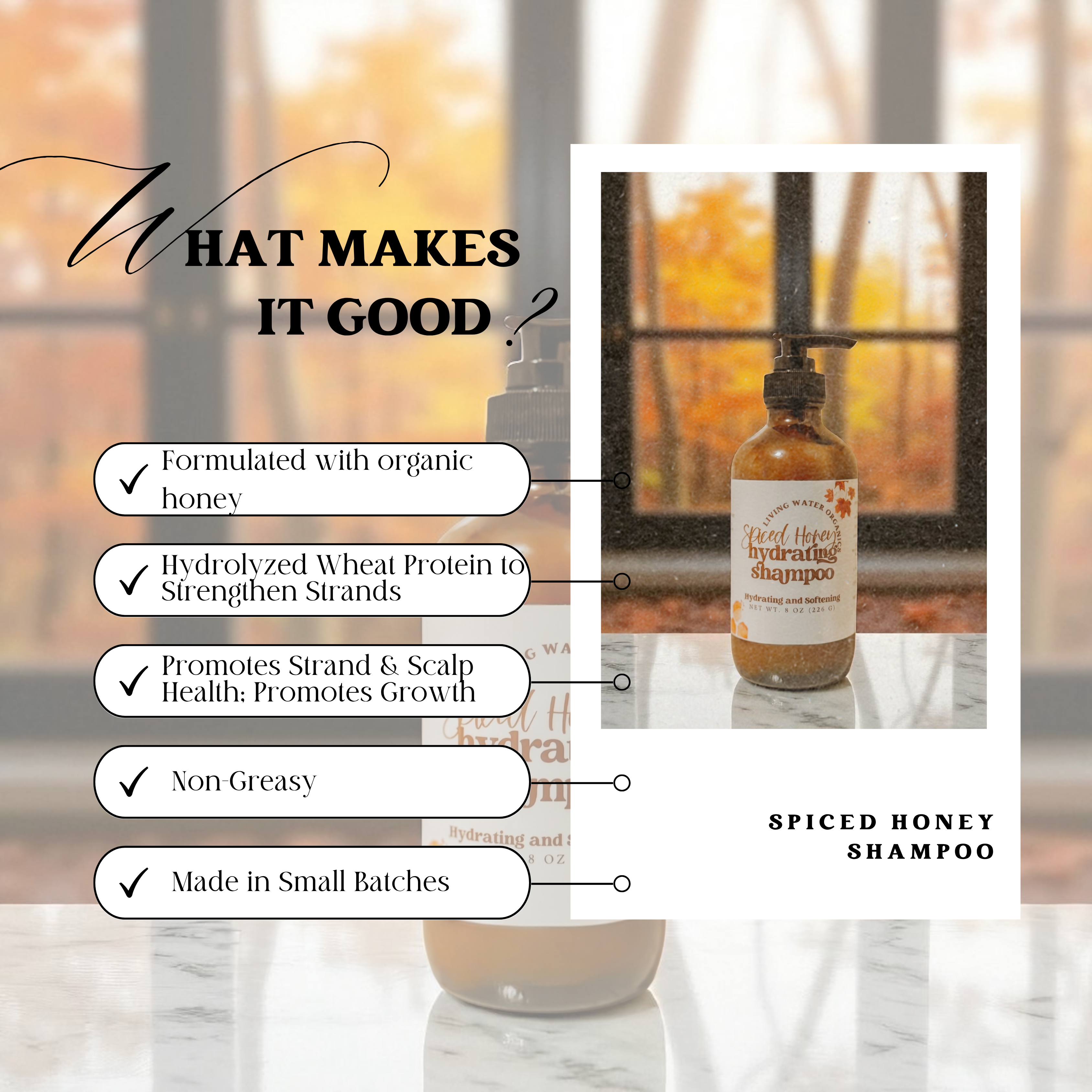 Spiced Honey Shampoo, Conditioner, Body Butter, Cinnabun Lip Balm Bundle - My American Goods