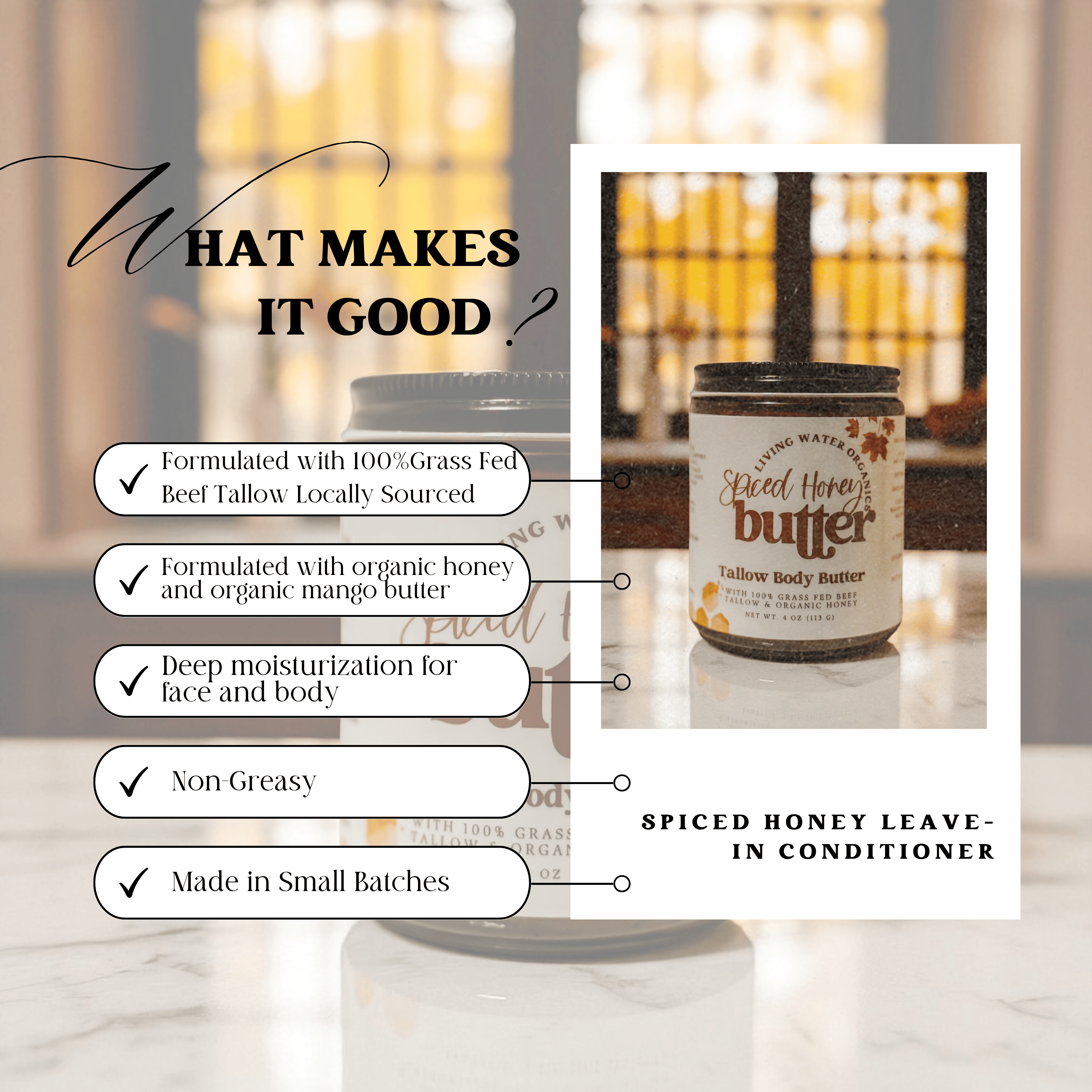 Spiced Honey Body Butter - My American Goods