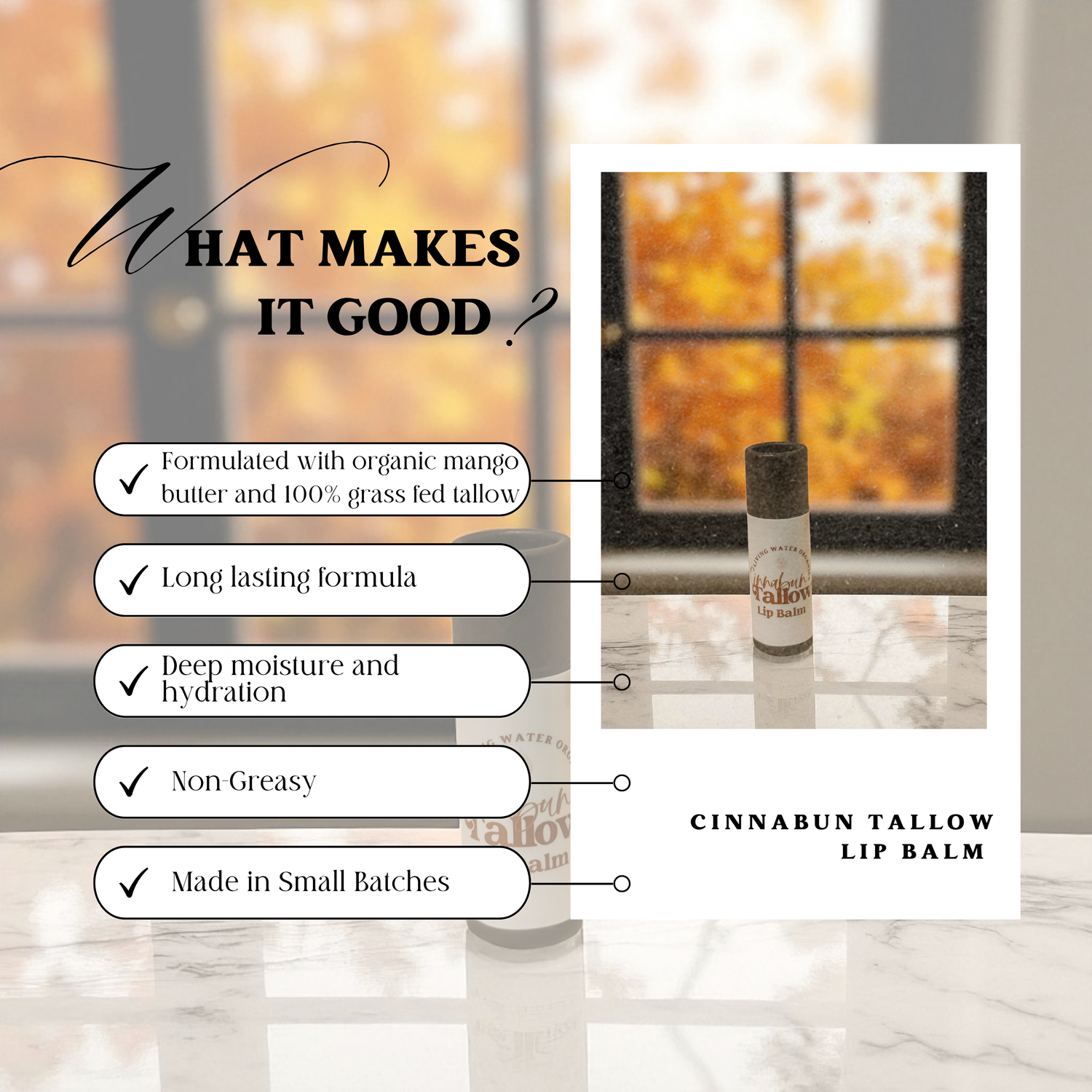 Spiced Honey Shampoo, Conditioner, Body Butter, Cinnabun Lip Balm Bundle - My American Goods