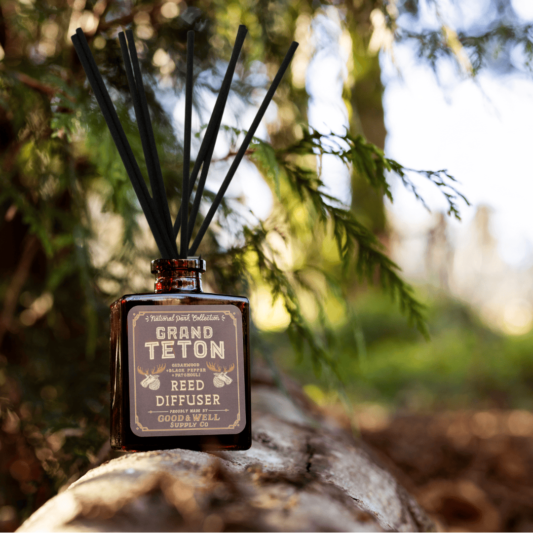 Good & Well Supply Co. Grand Teton National Park Reed Diffuser