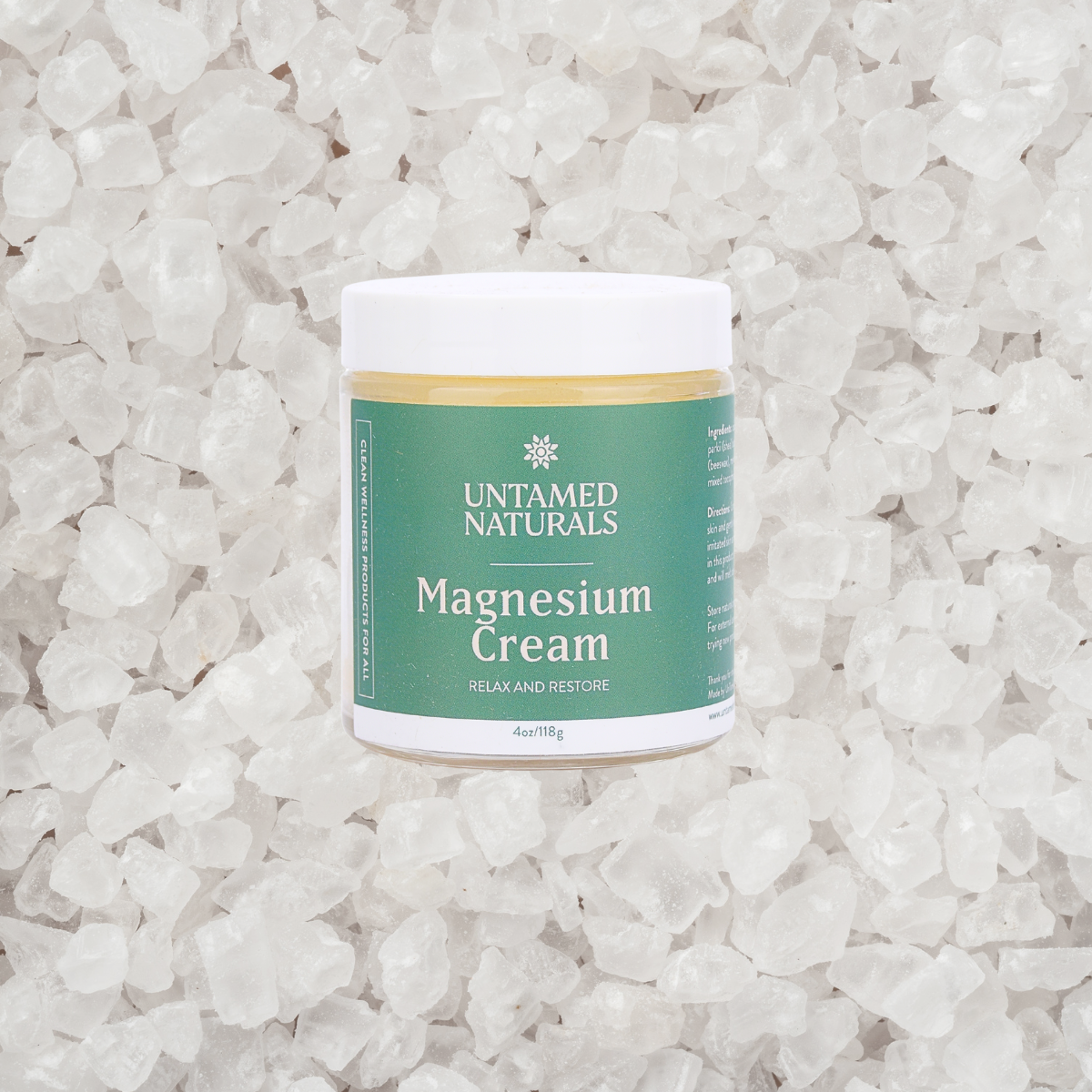 Magnesium Cream with Menthol - My American Goods