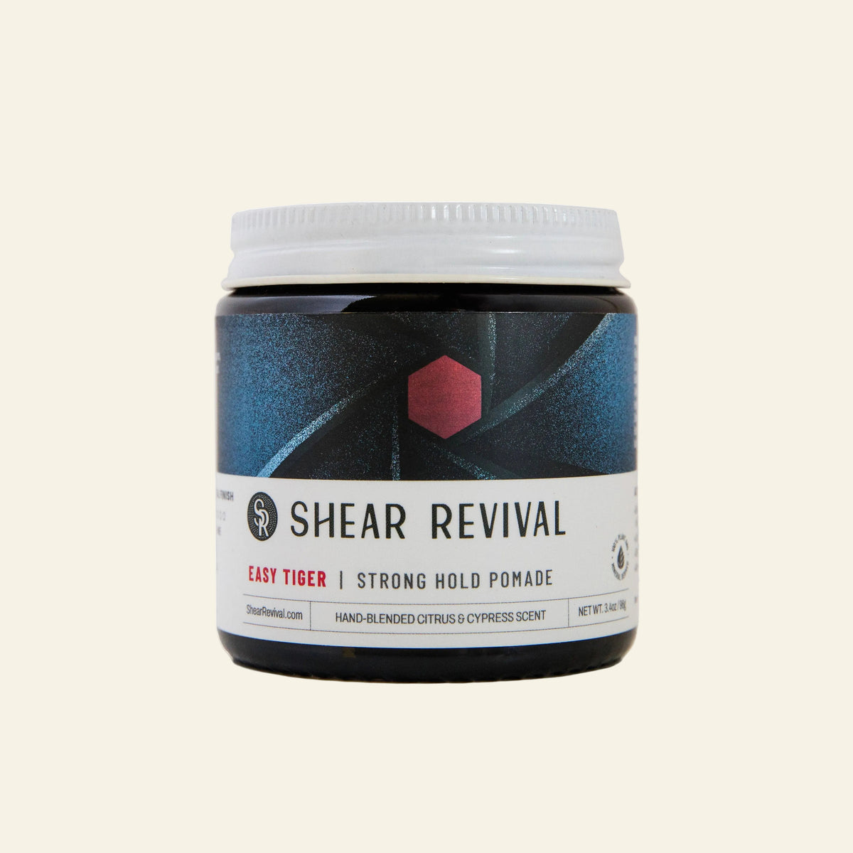SHEAR REVIVAL Pomade 3.4oz Easy Tiger Traditional Pomade
