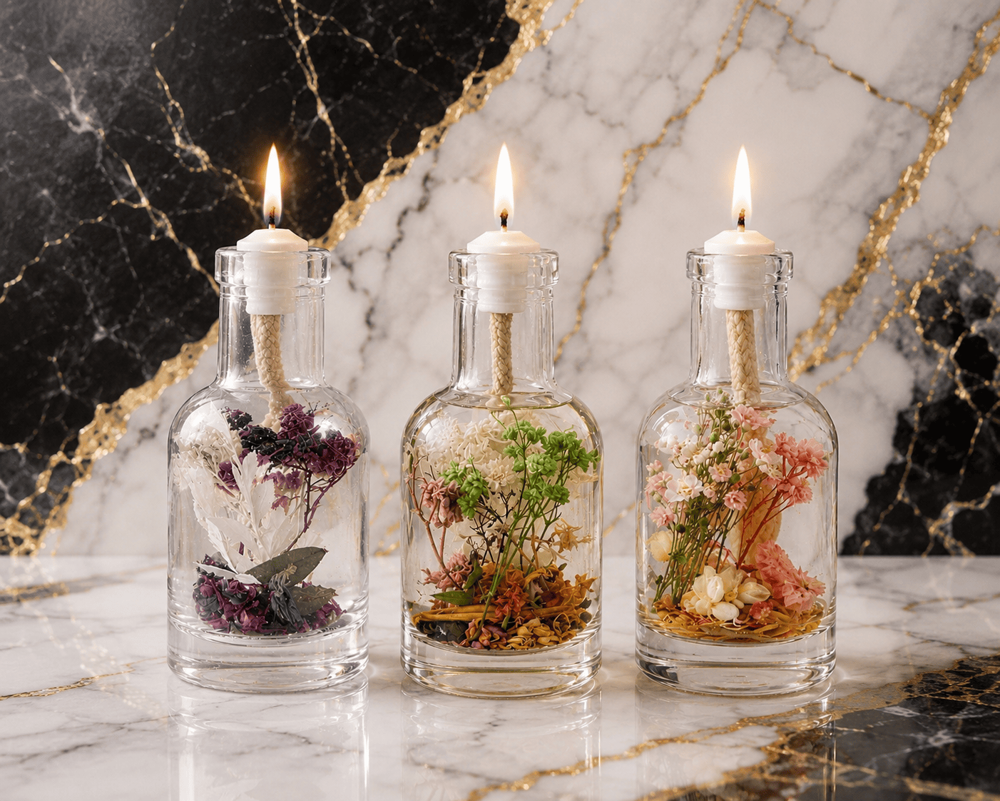 Logos Candles Earth Trio