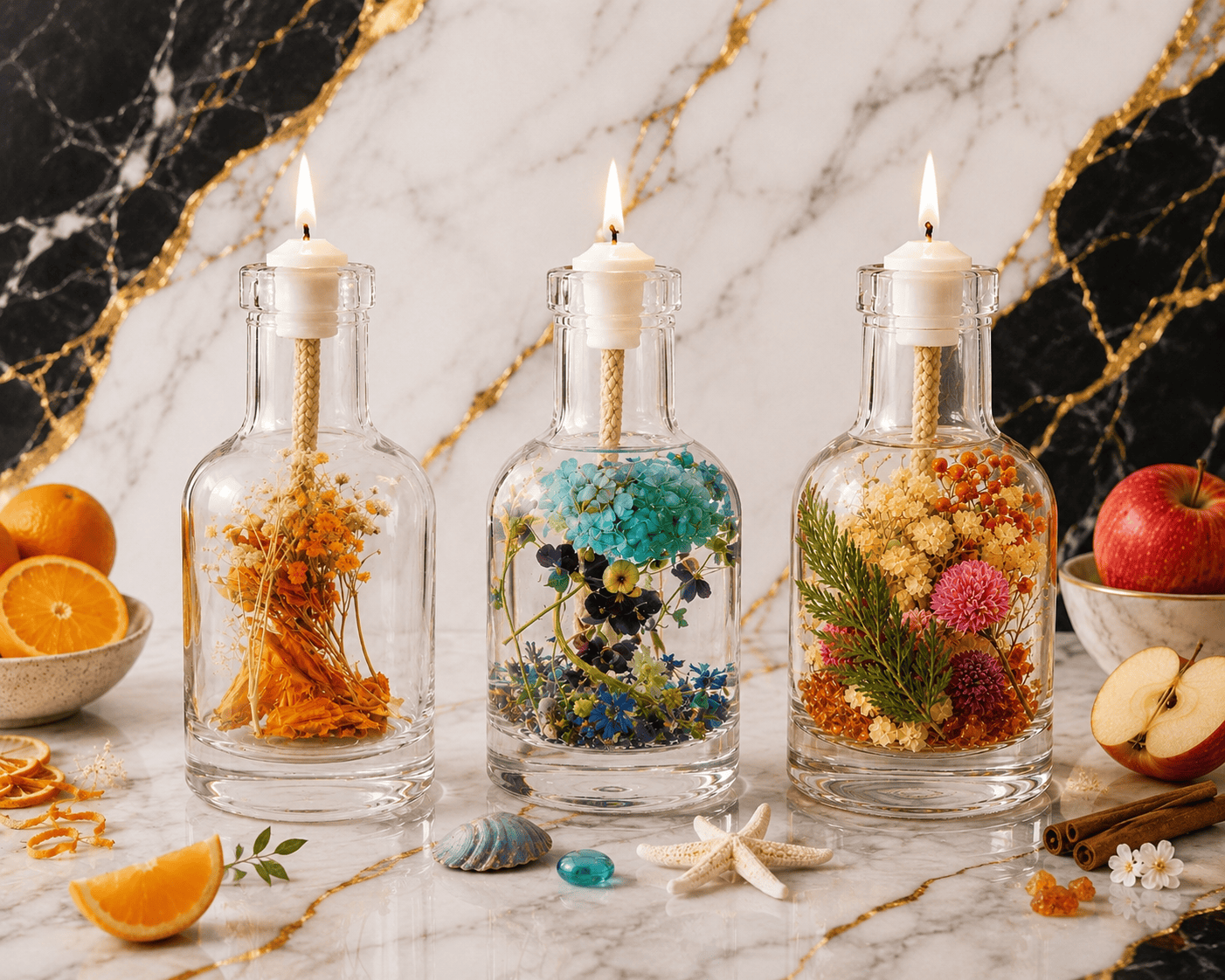 Logos Candles Sacred Space Trio