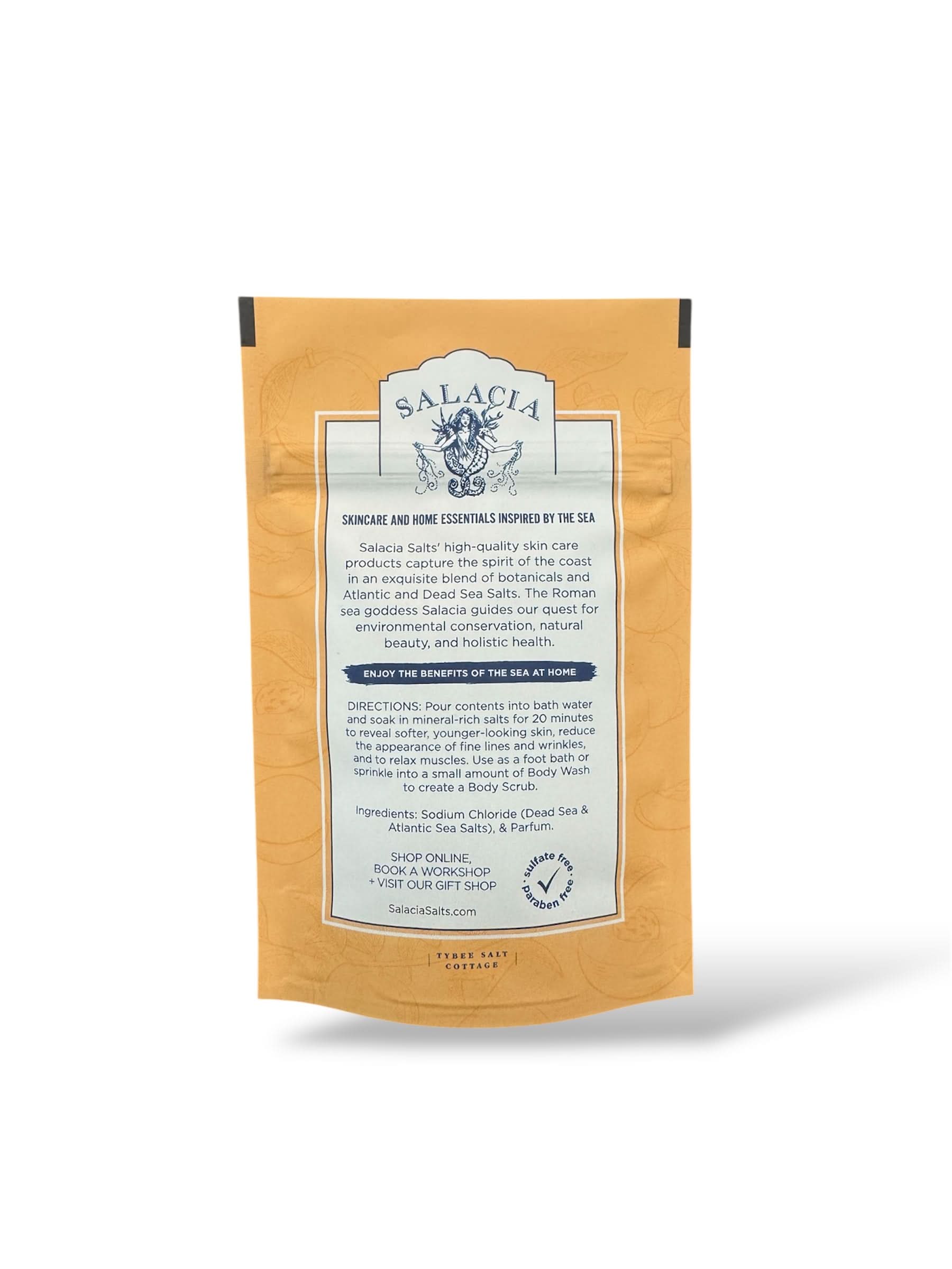 Salacia Salts Bath & Body Georgia Peach Small Salt Soak