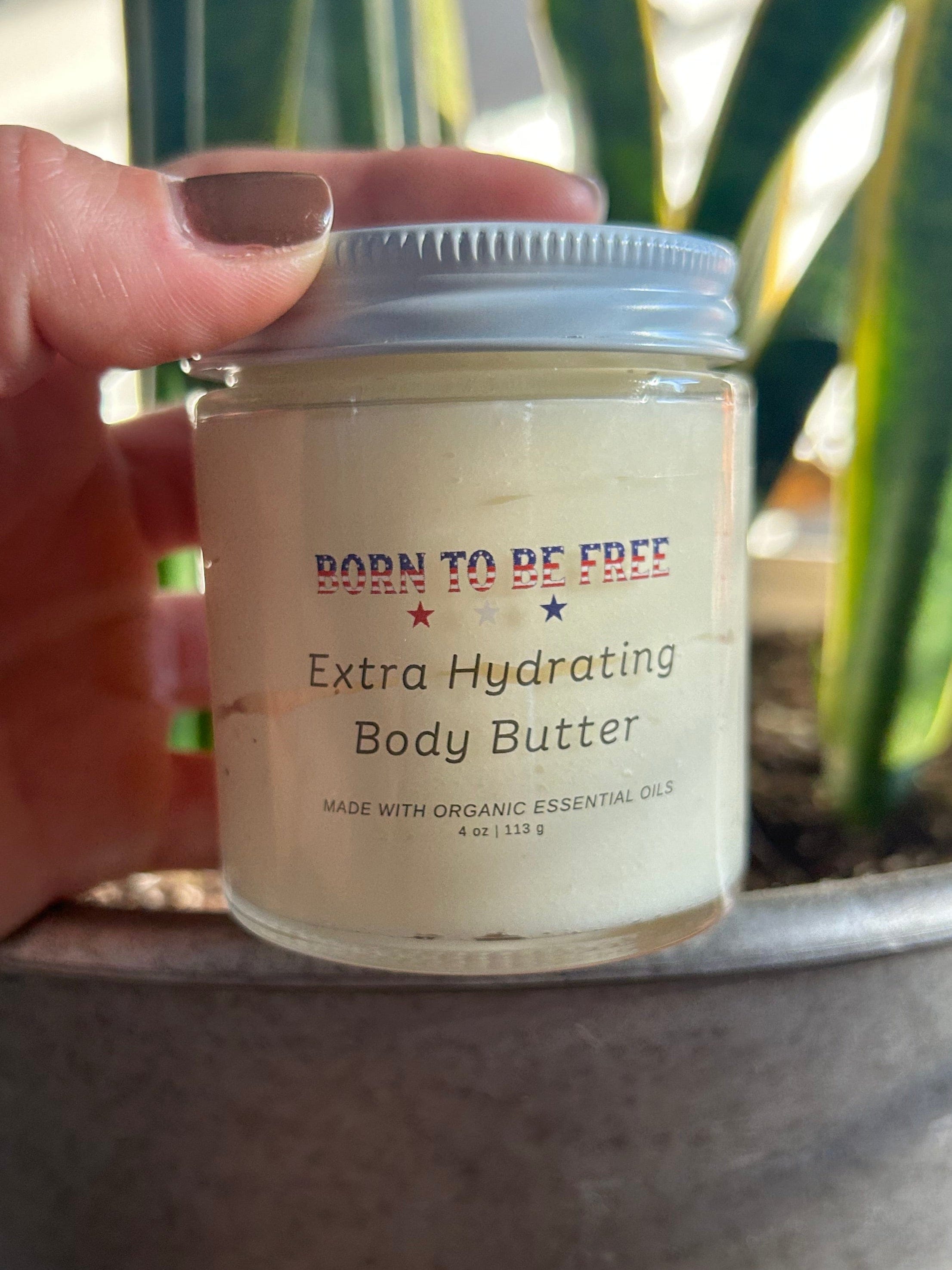 Born To Be Free Body Butter Extra Hydrating Body Butter