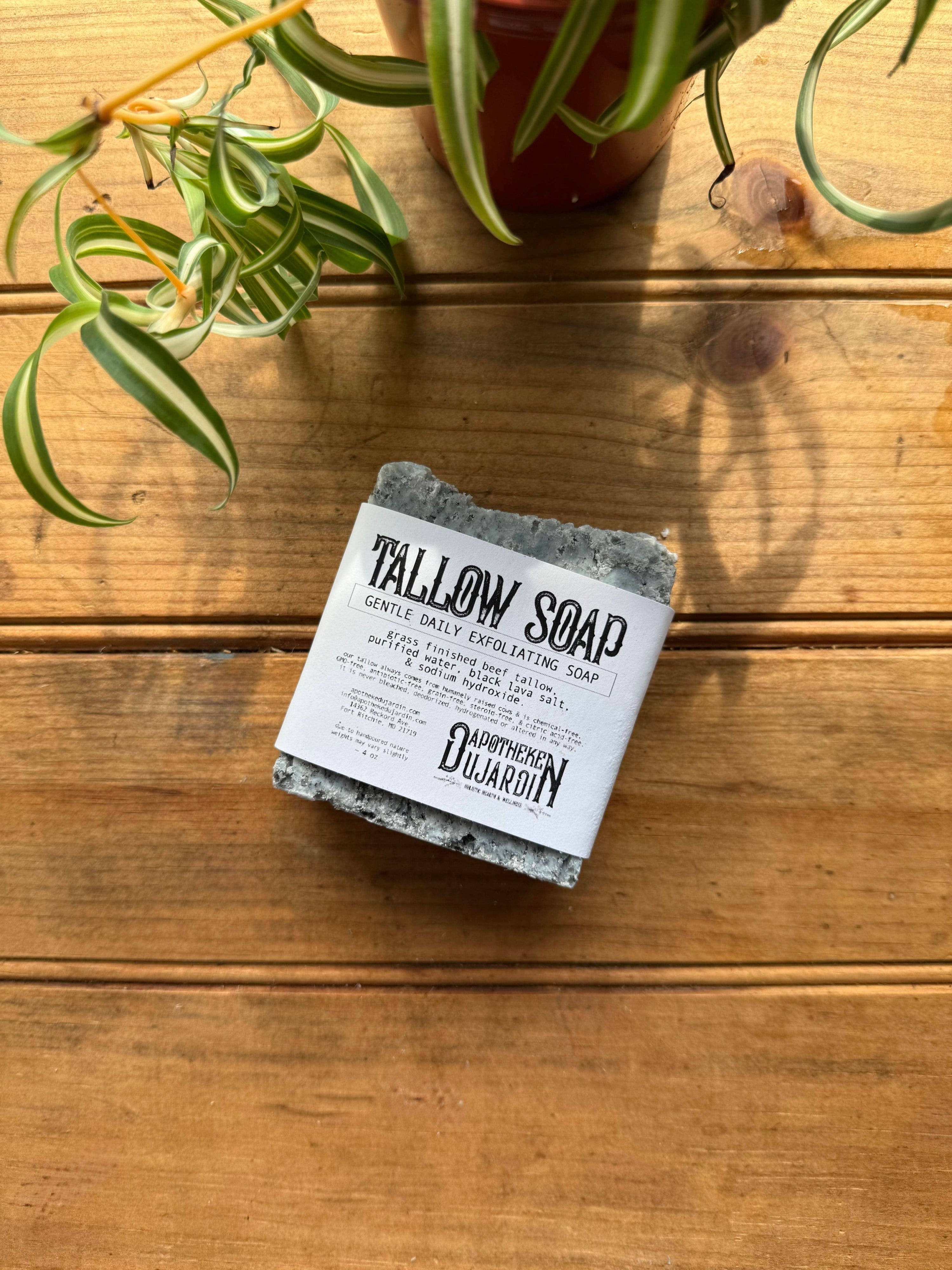 Apotheke DuJardin soap Tallow Soap | Gently Exfoliate