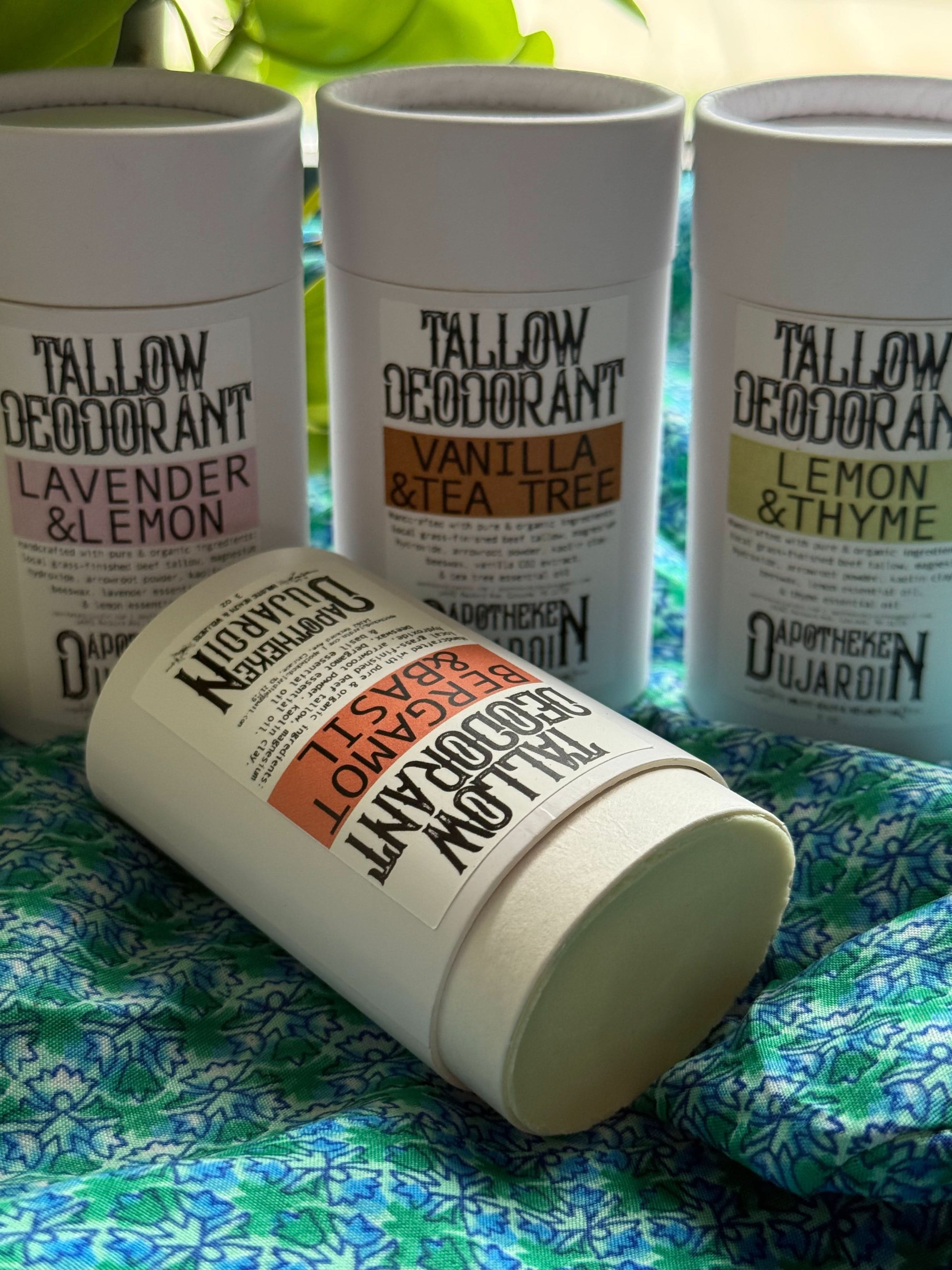 Apotheke DuJardin deodorant Tallow Deodorant | Nontoxic | Natural