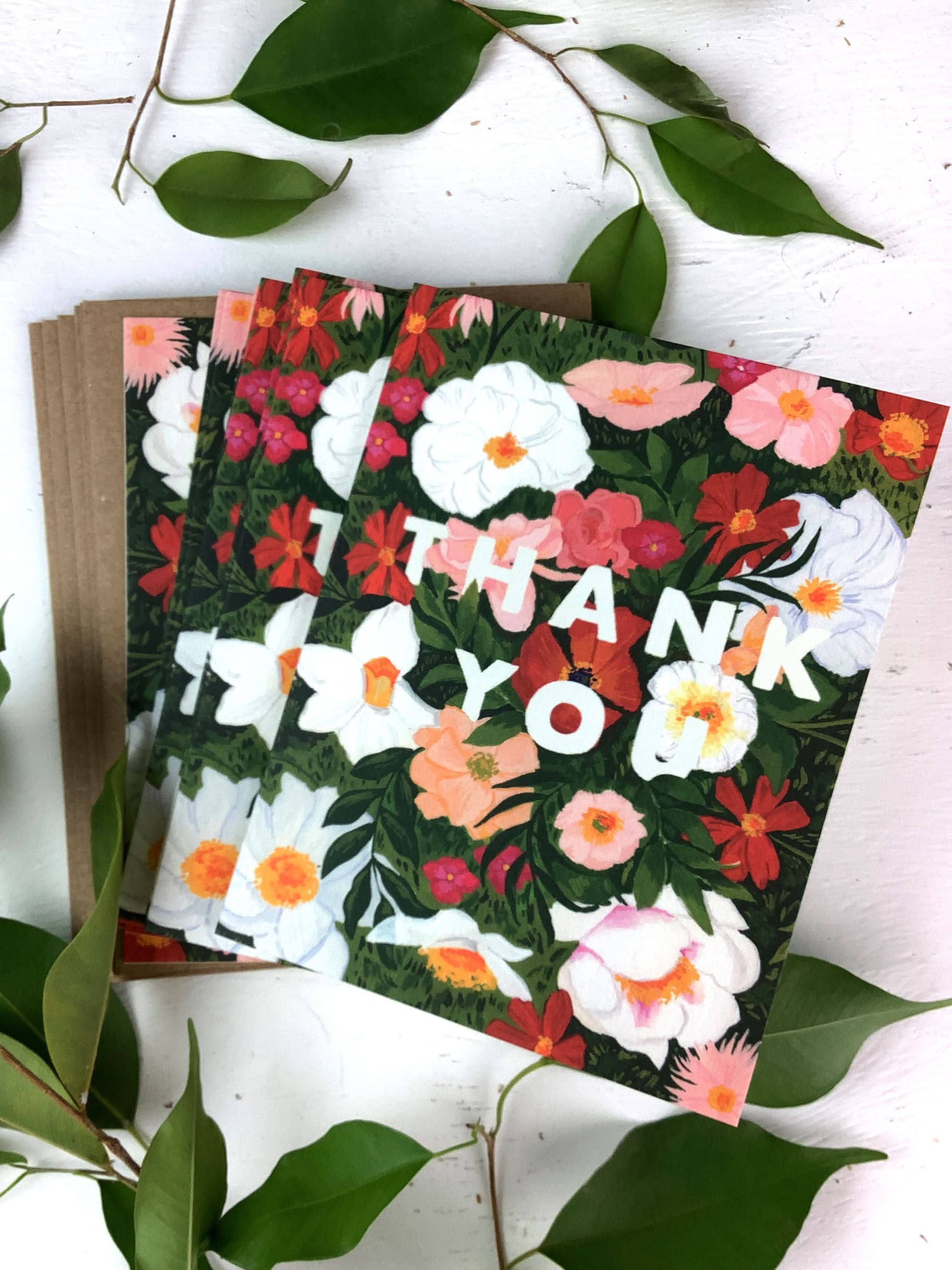 Ash & Rose Stationery Set of Thank You Cards