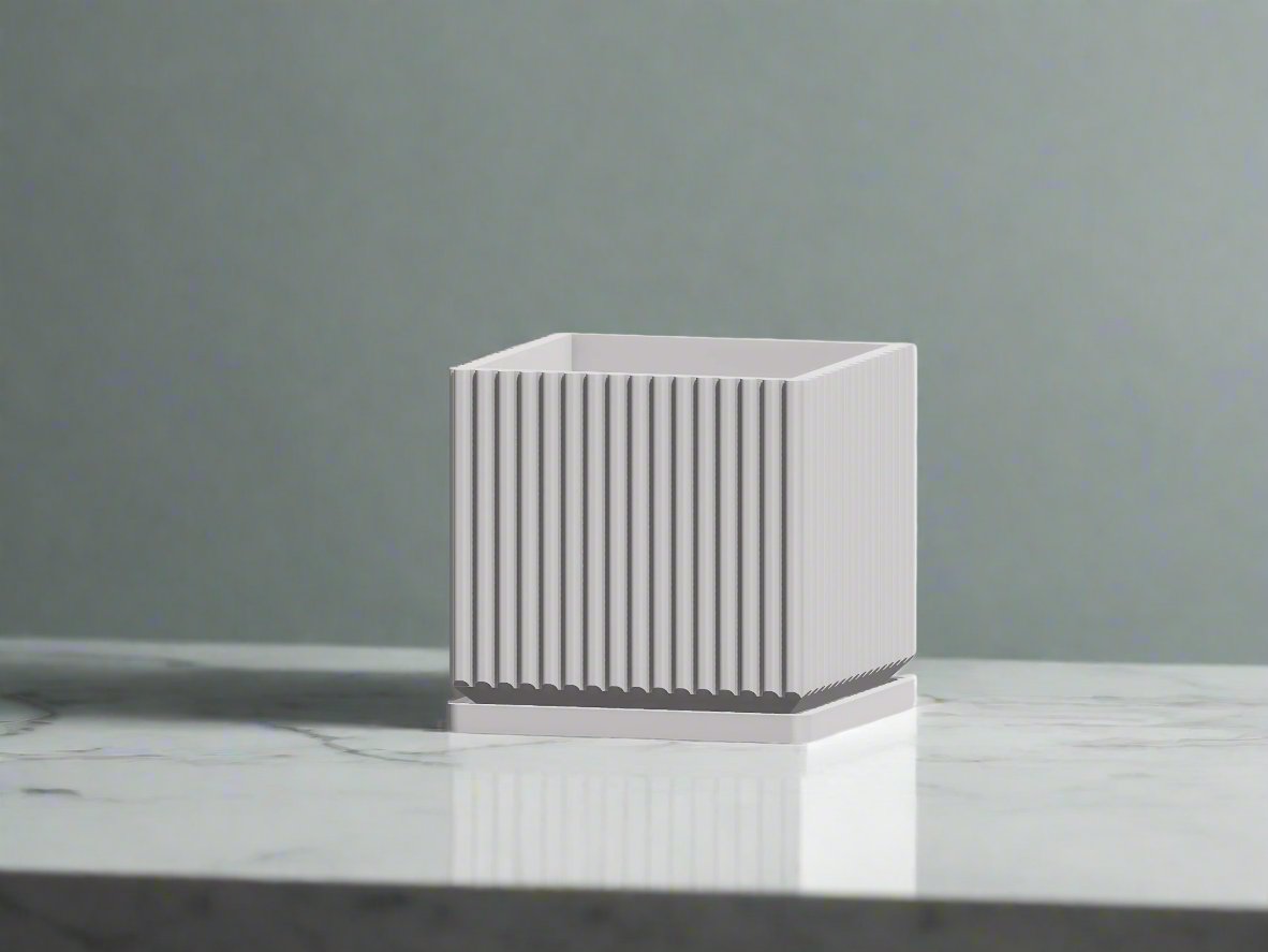 Desert Vista Planter Pot - Perfect Fit Drip Tray, Mesh Drainage - My American Goods