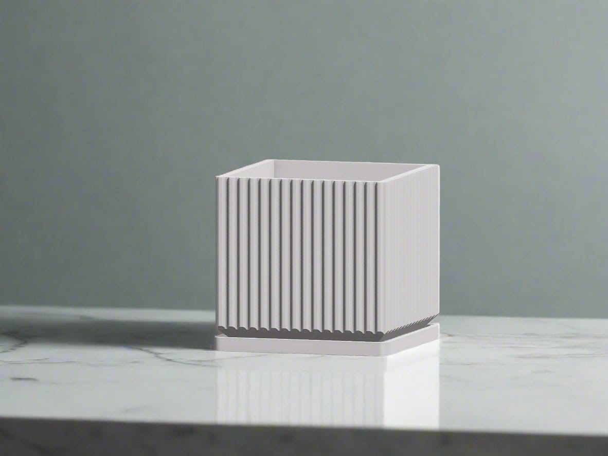 Desert Vista Planter Pot - Perfect Fit Drip Tray, Mesh Drainage - My American Goods