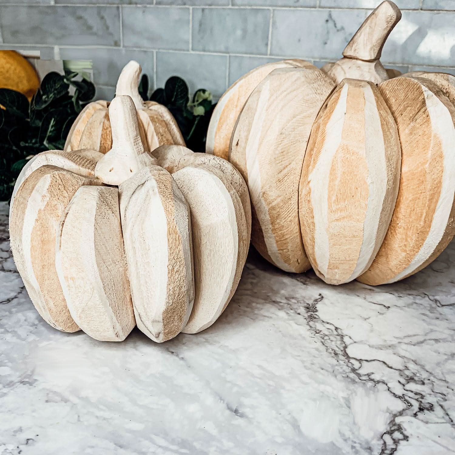 Gia Roma Pumpkin Farmhouse Pumpkin Trio