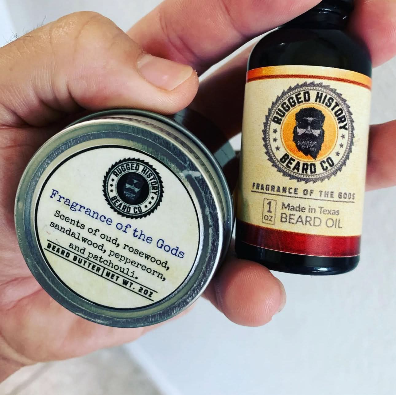 Rugged History Beard Co. Beard balm