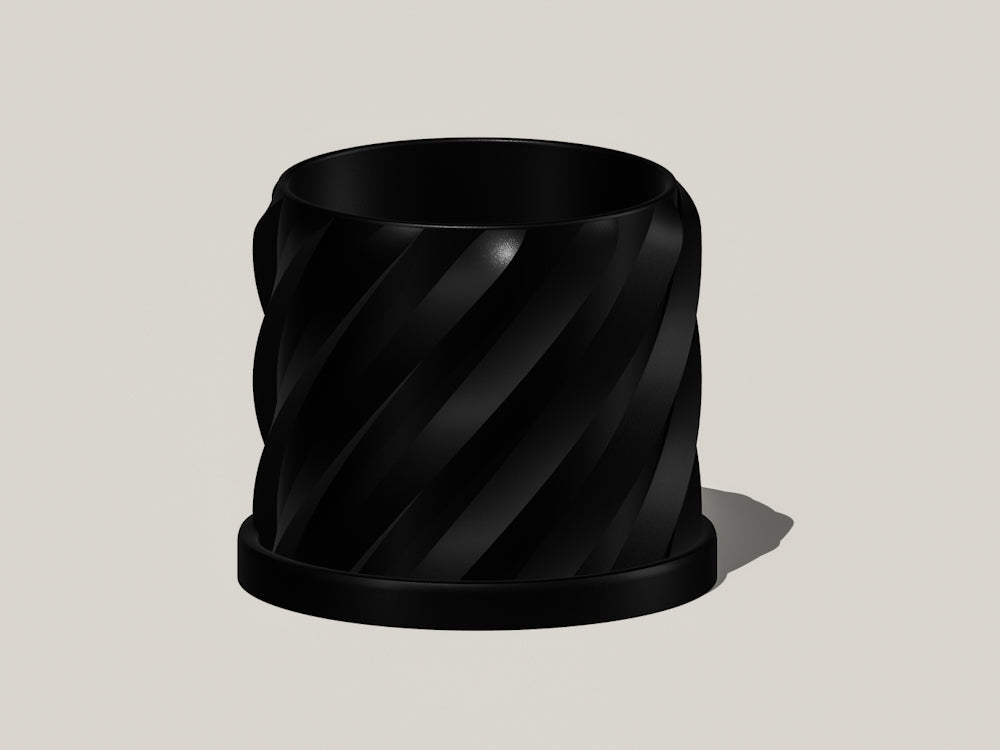 Thicc Spiral Plant Pot - My American Goods