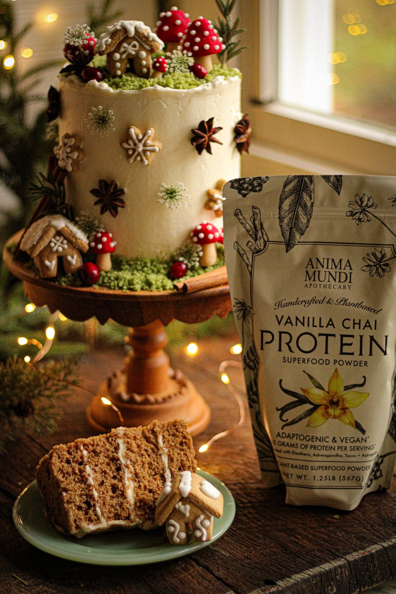 Anima Mundi Protein VANILLA CHAI PROTEIN | Adaptogenic Superfood Powder