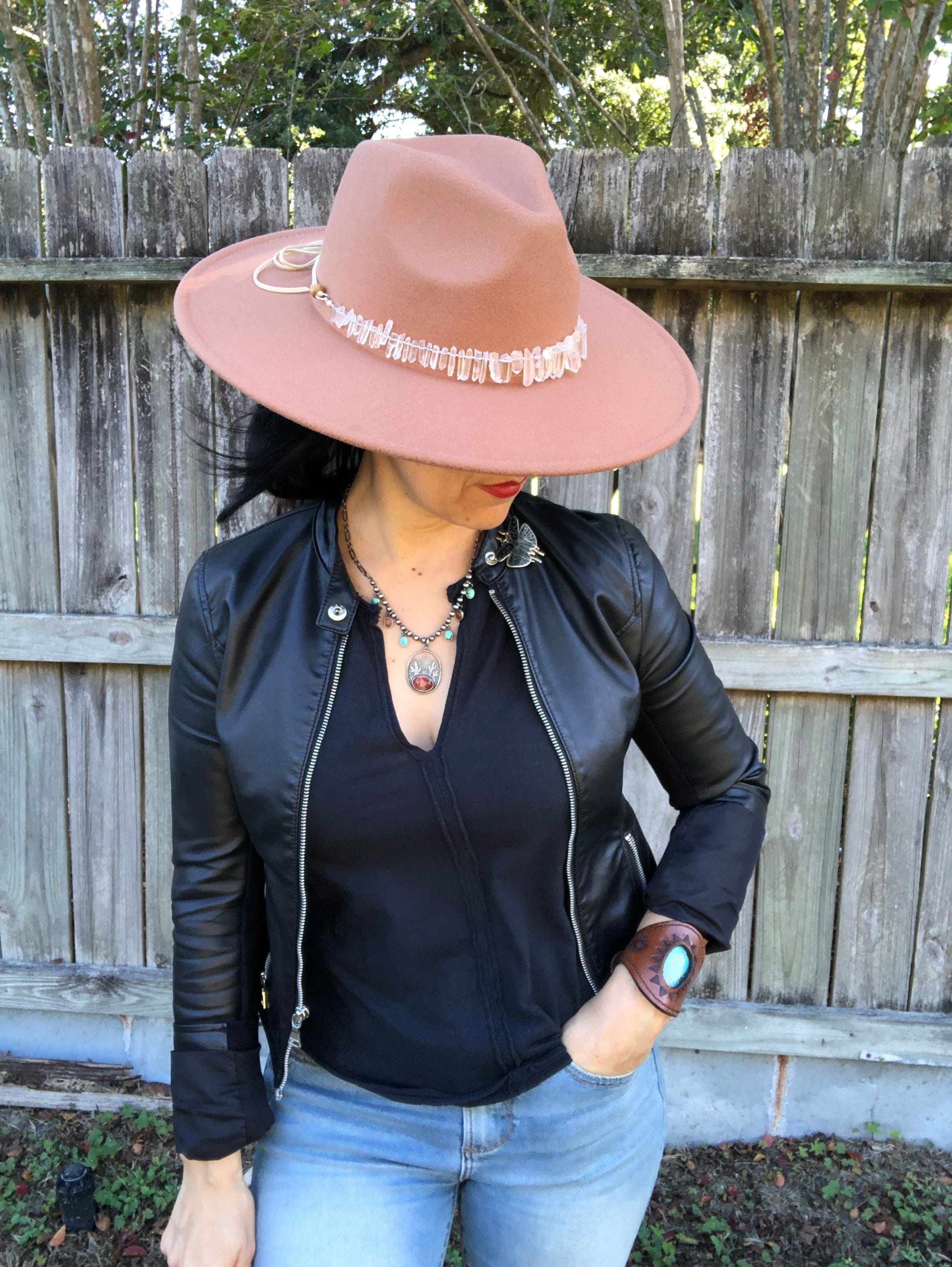 Crystal Hatband, Gemstone Hat Band