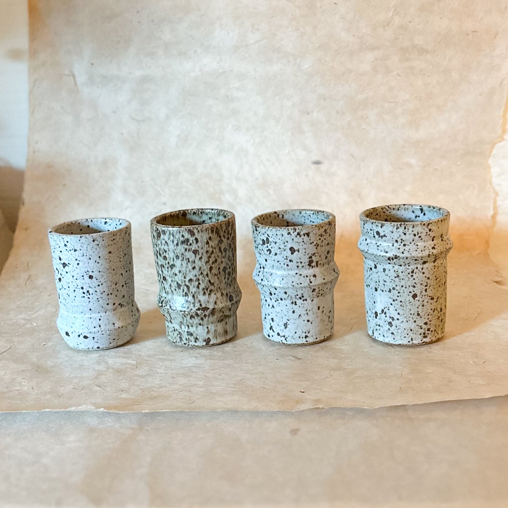 Saturn Ceramic Tumblers in Cornwall Stone