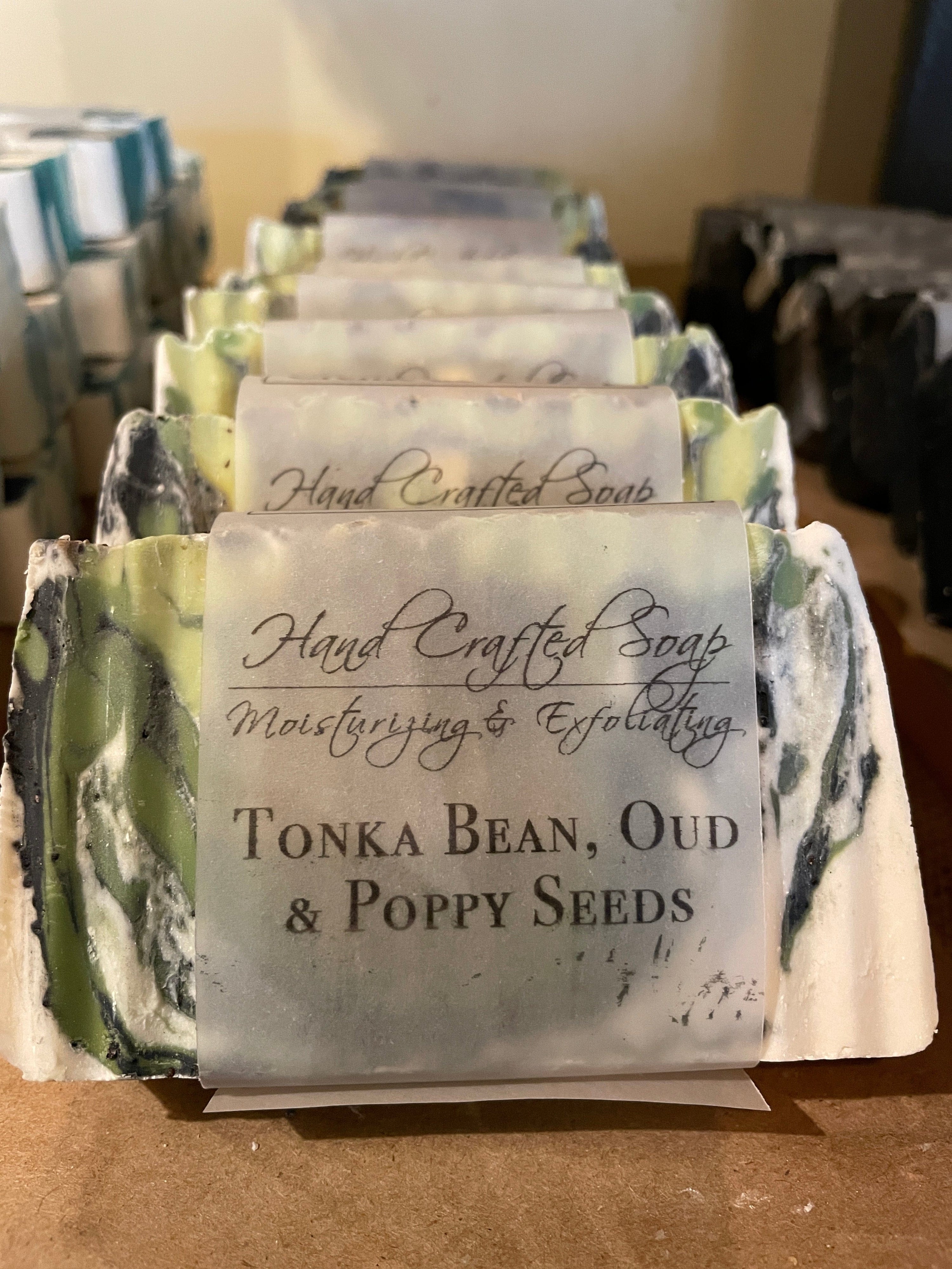 Creme de la Crop Soap - Tonka Bean, Oud (Exfoliating)