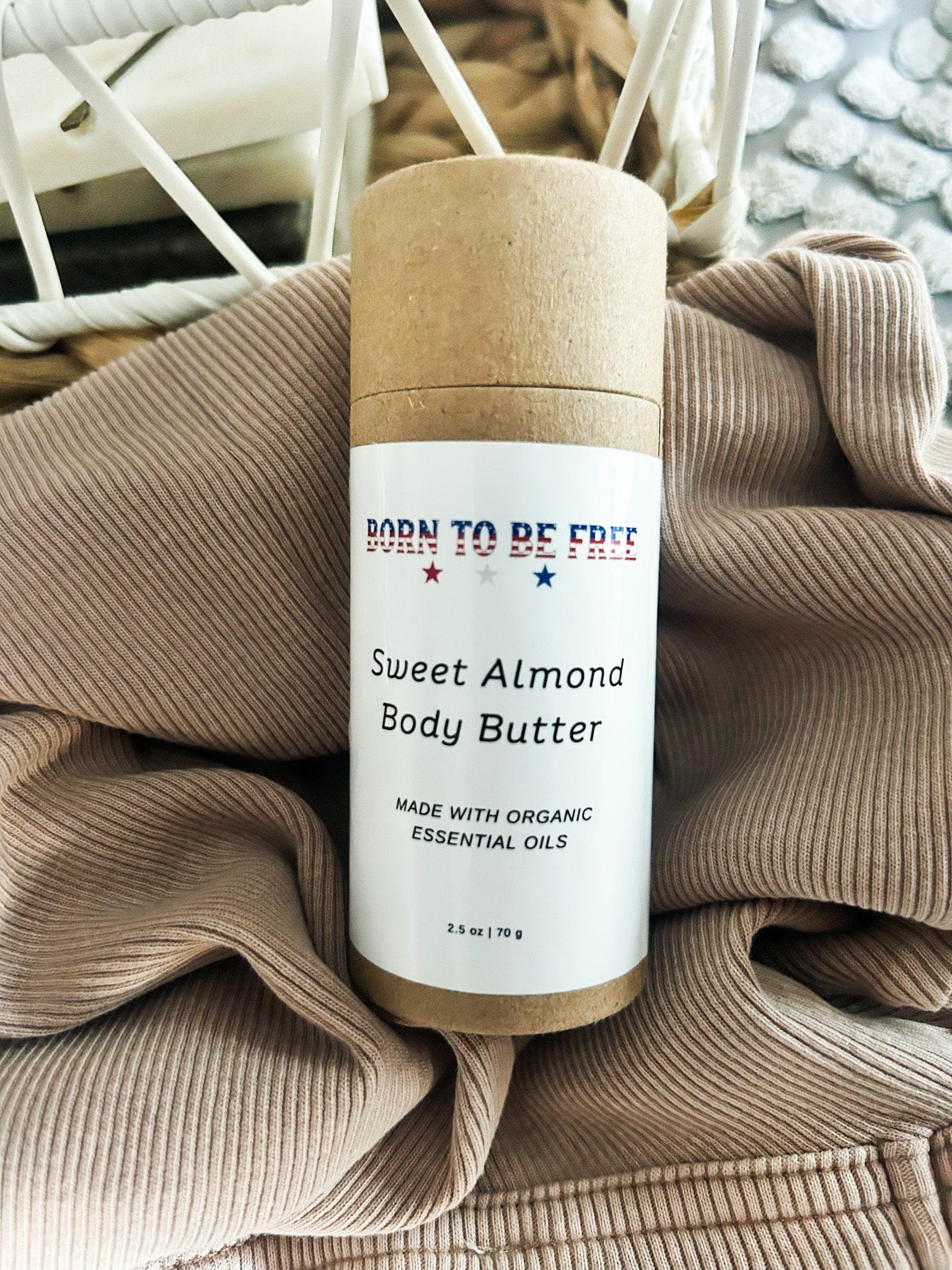 Sweet Almond Body Butter Stick - My American Goods