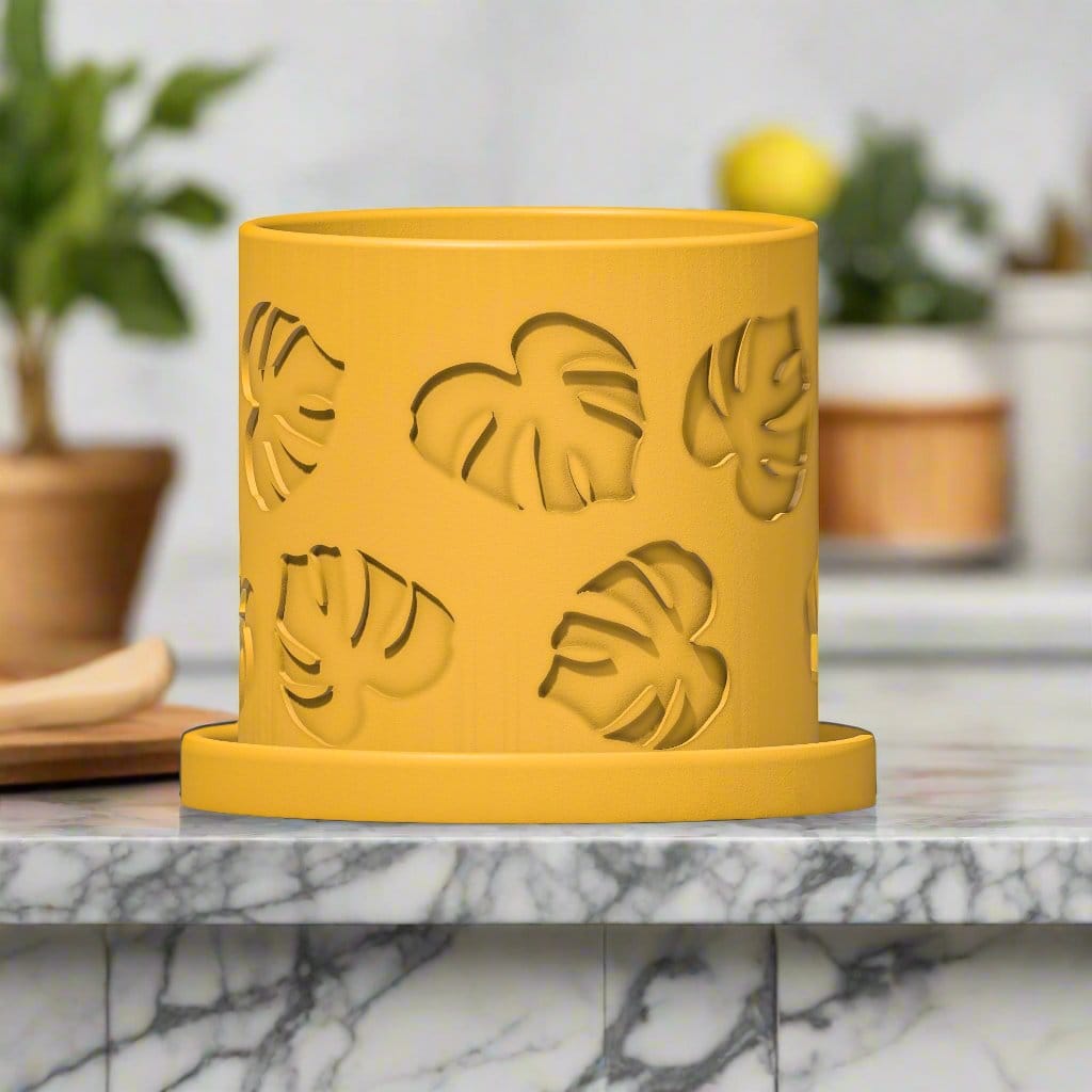 Monstera Leaf Planter - My American Goods