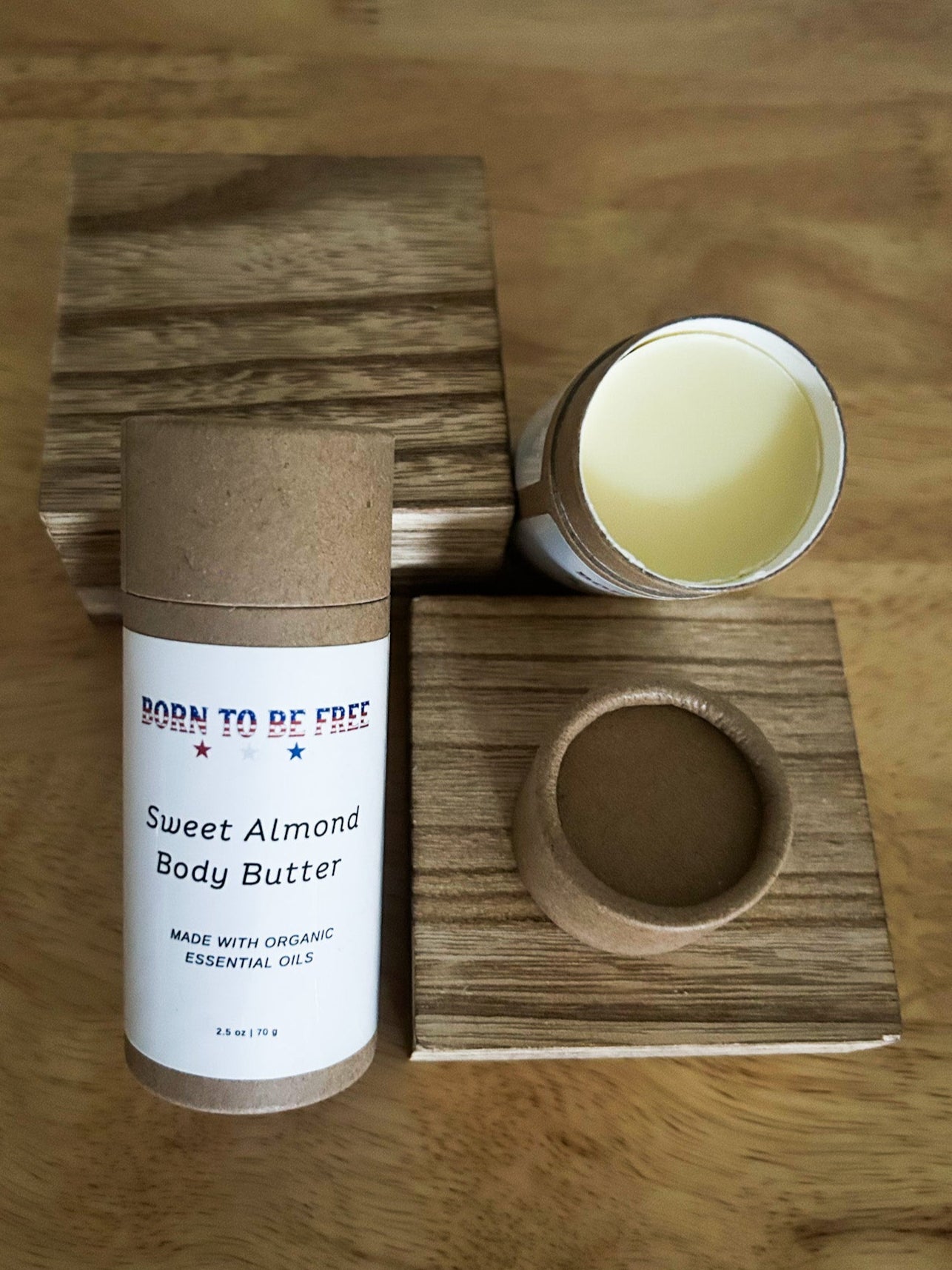 Sweet Almond Body Butter Stick - My American Goods