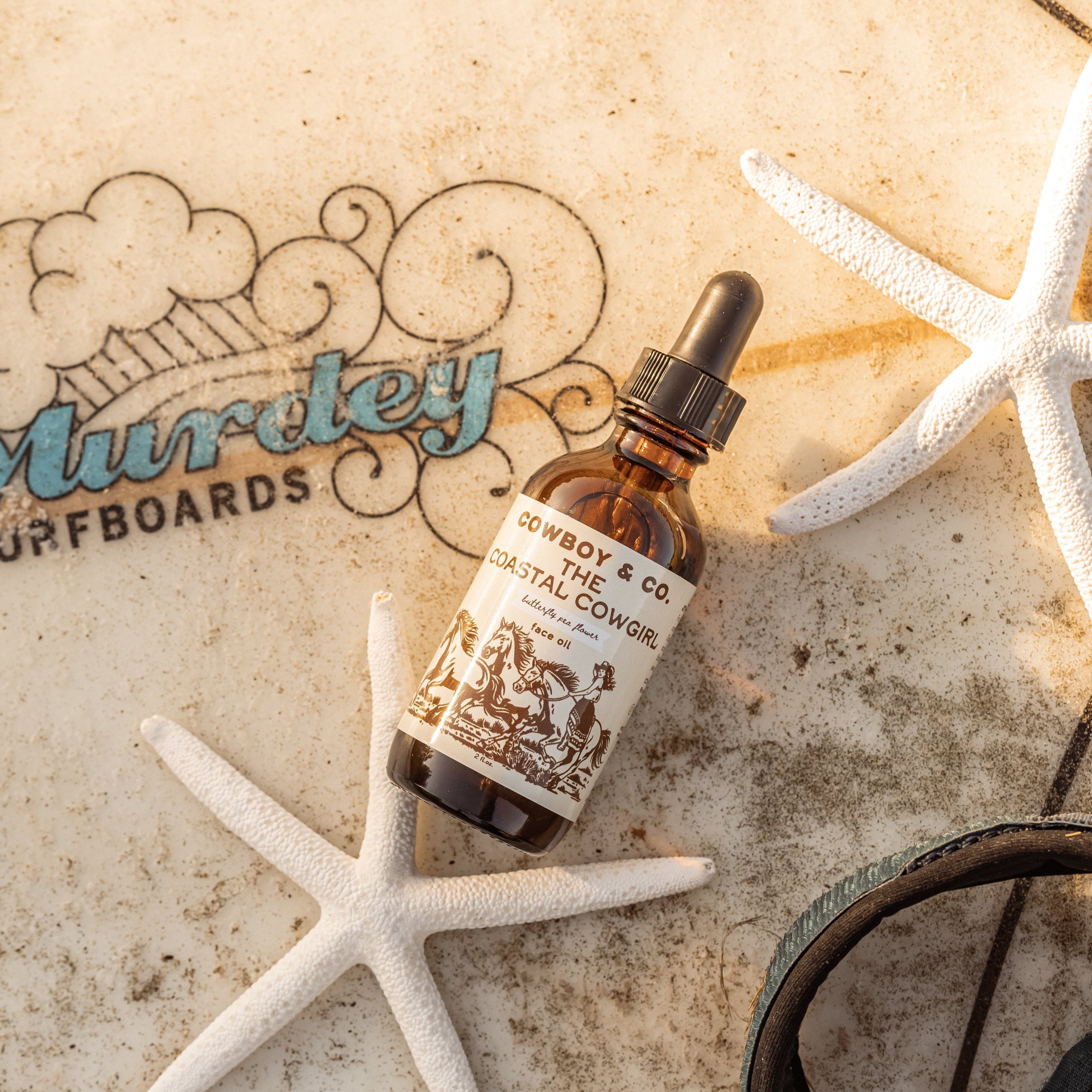 The Coastal Cowgirl - Organic Butterfly Pea Flower Face Oil - My American Goods