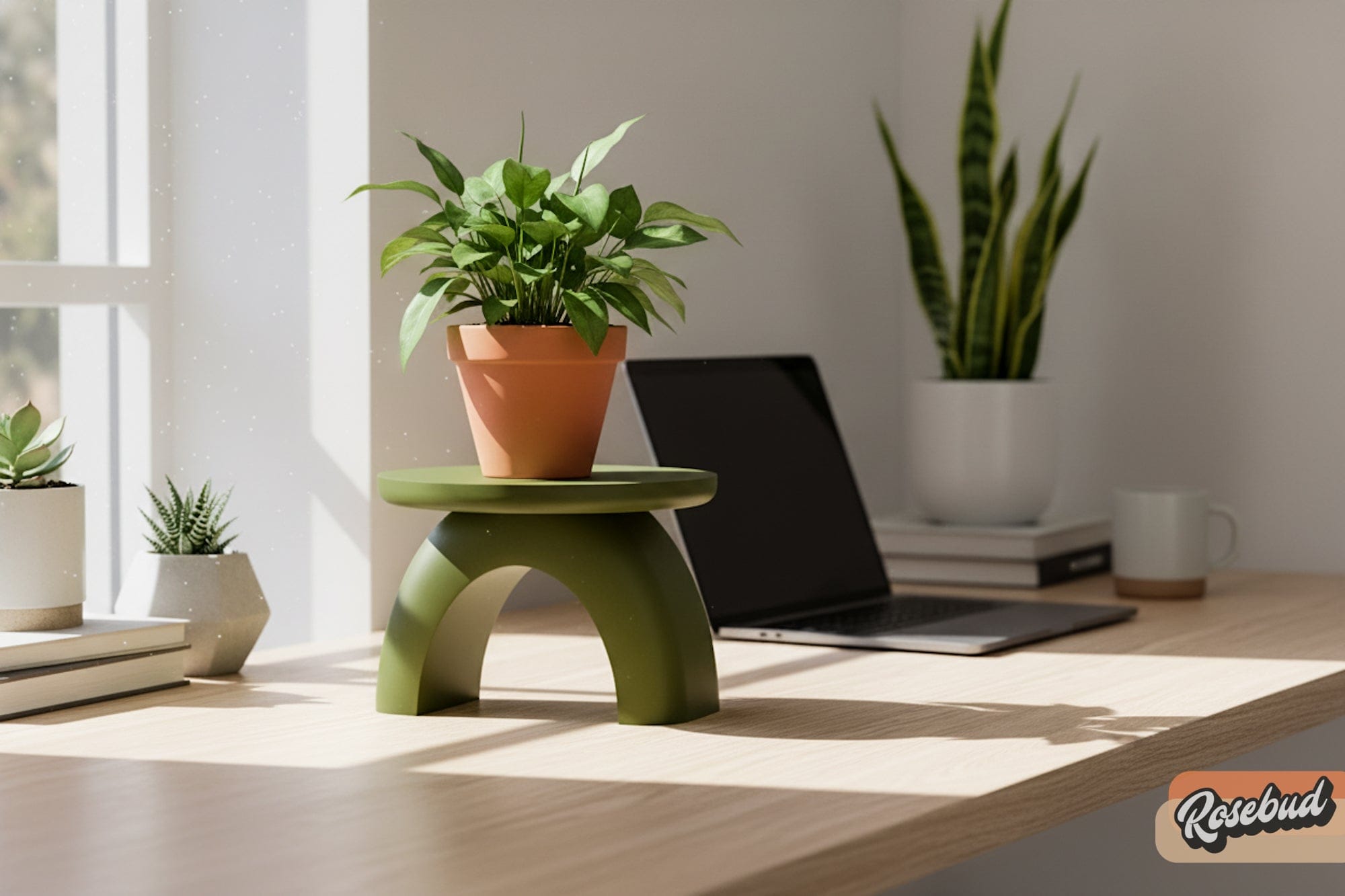 Rosebud HomeGoods Arch Plant Stand
